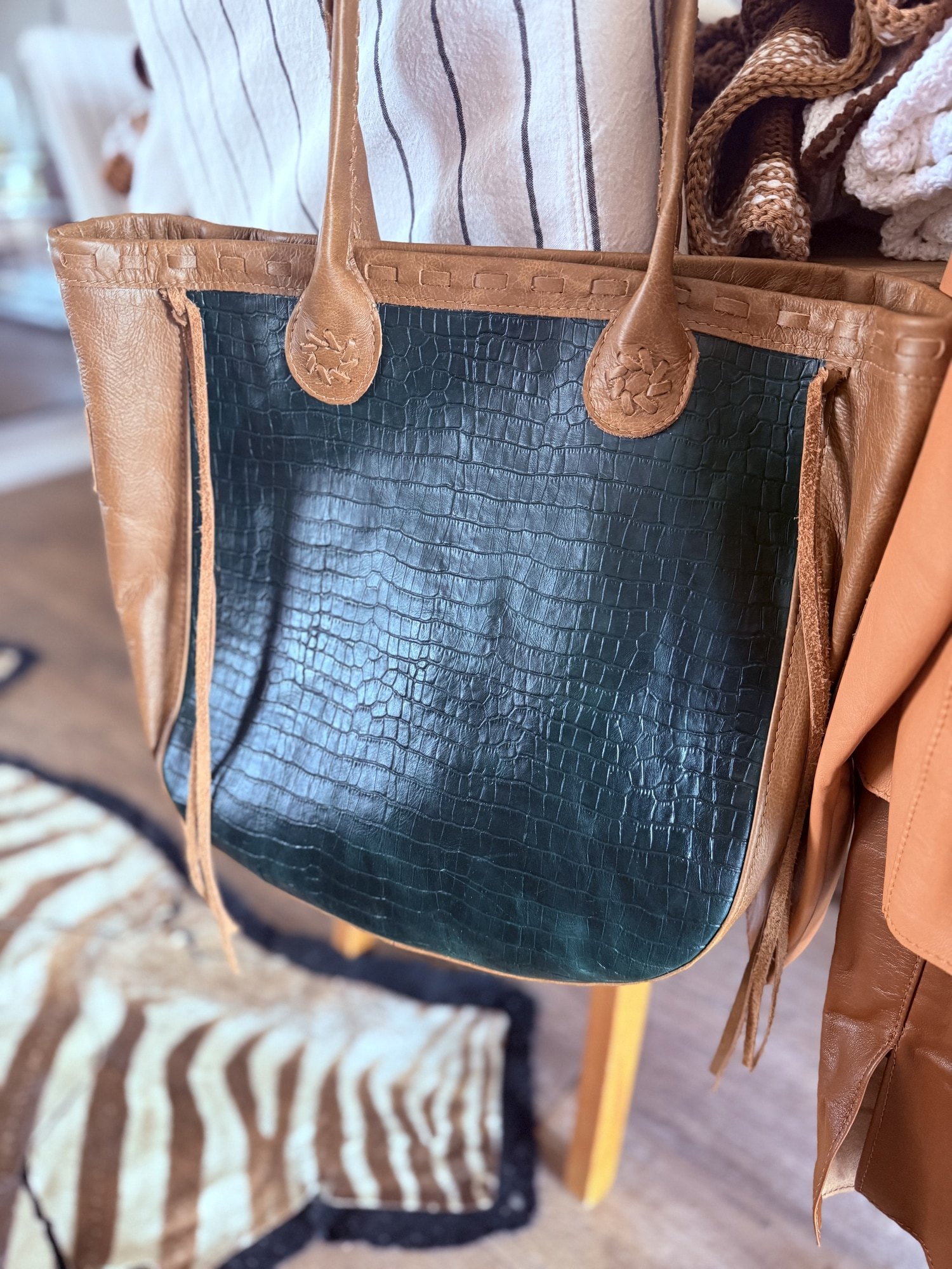 Wood stock Bag
