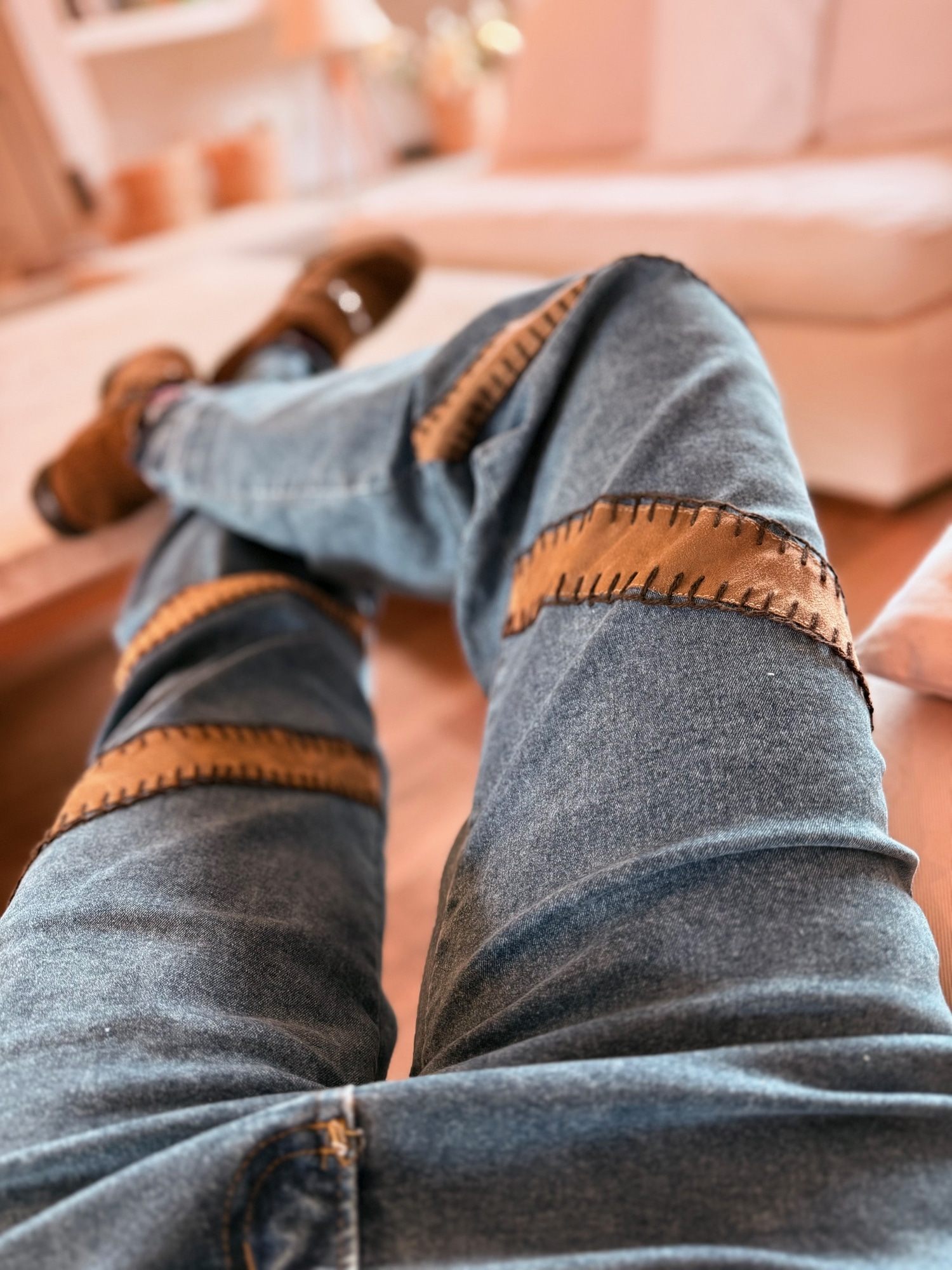 Suede Jean
