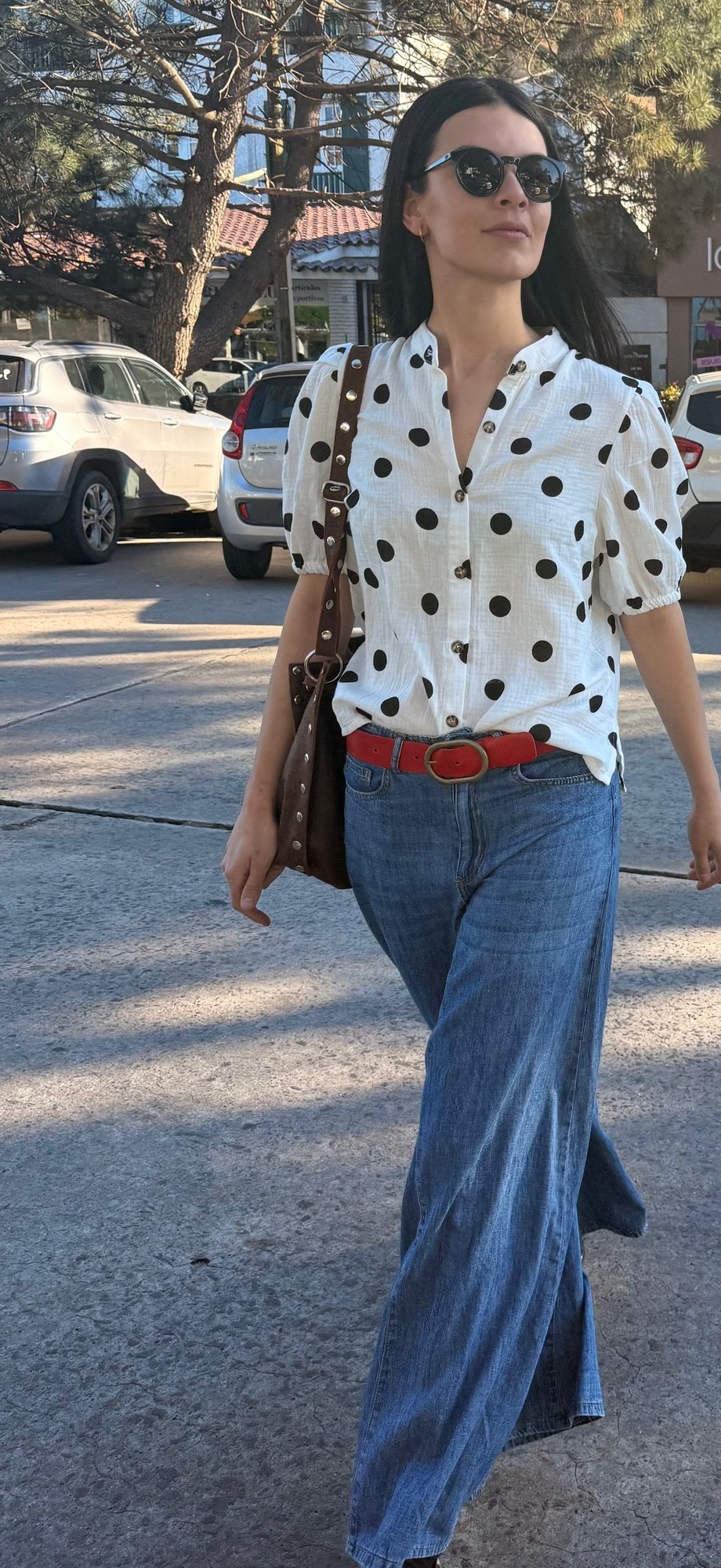 Camisa Portugal Polka Dots