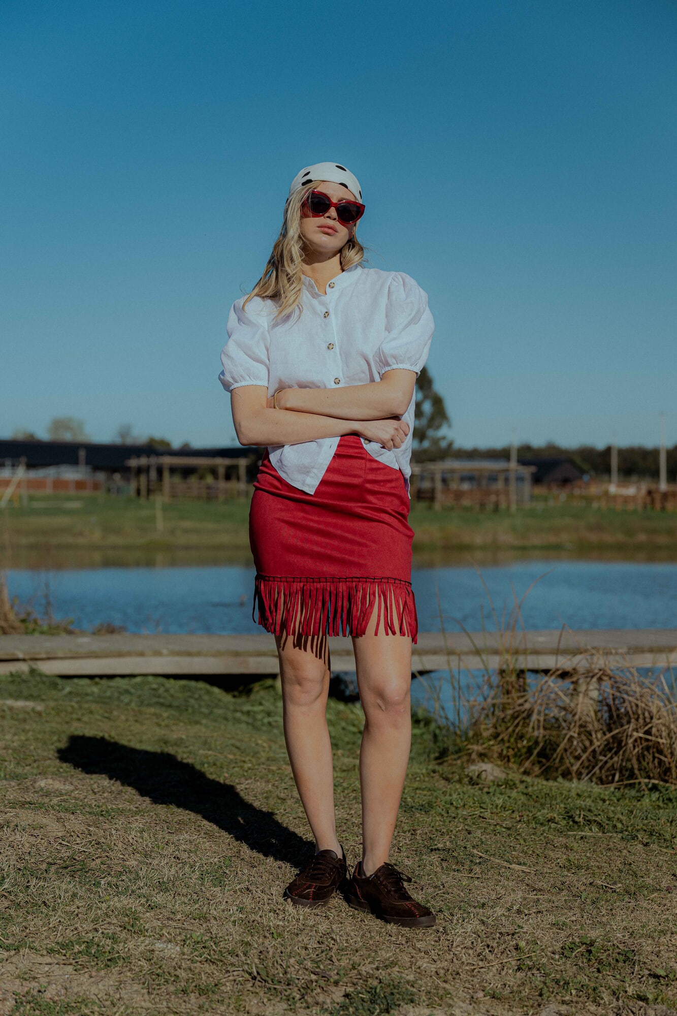 Falda suede 