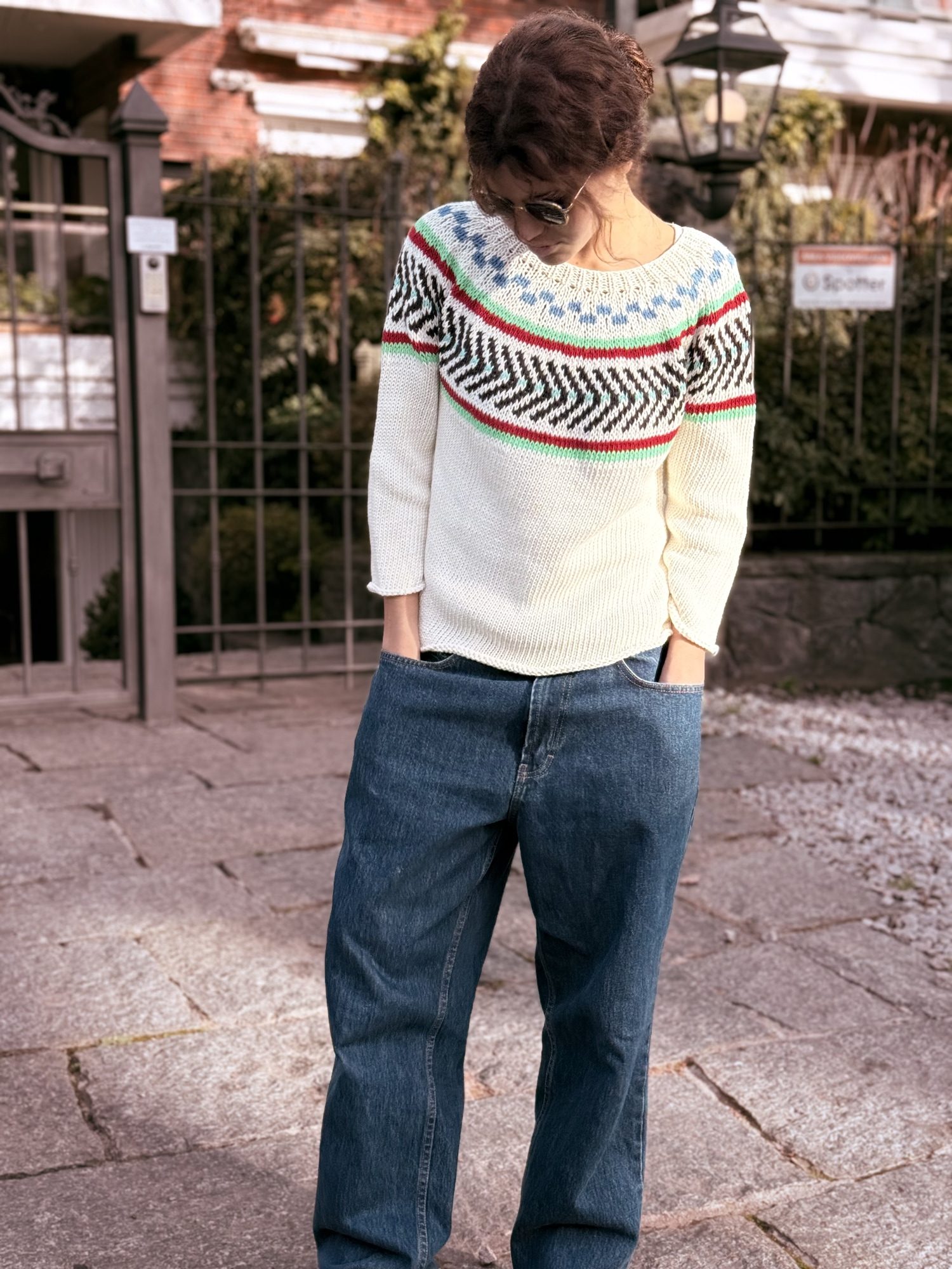 Sweater Norte en Hilo de algodón