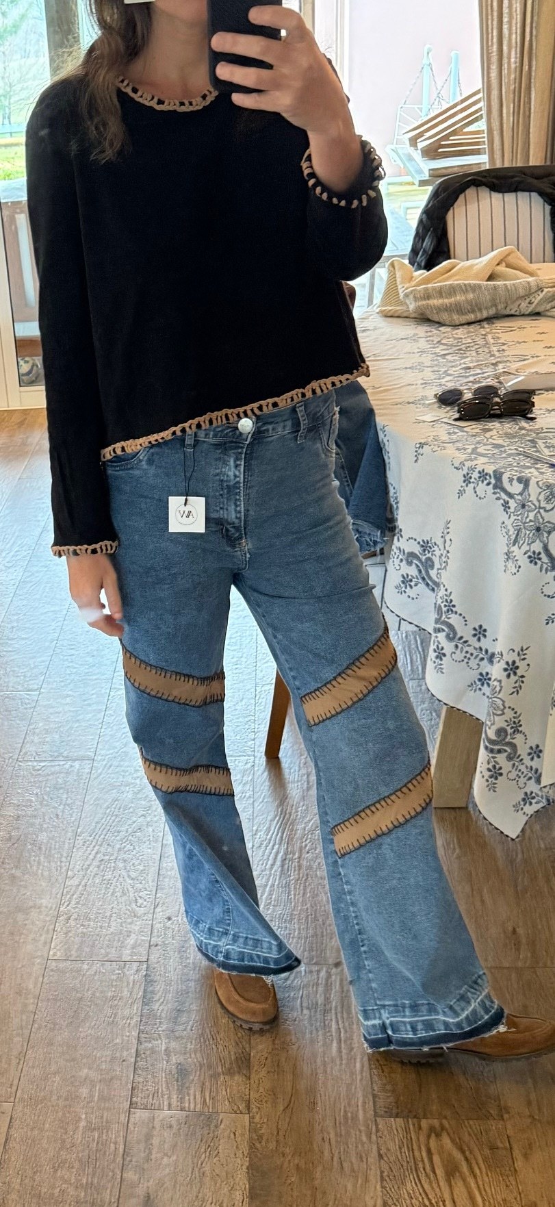 Suede Jean