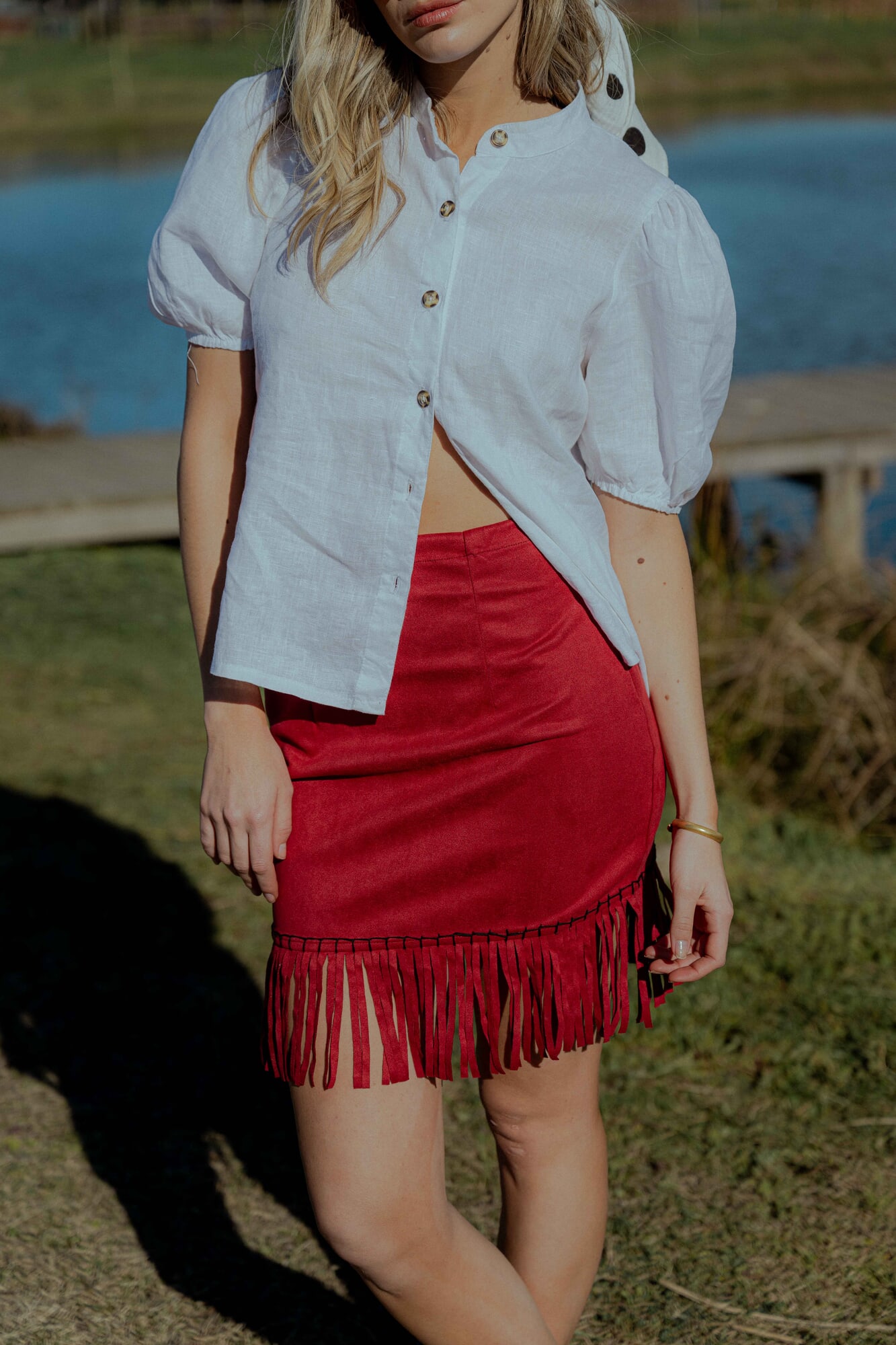 Falda suede 