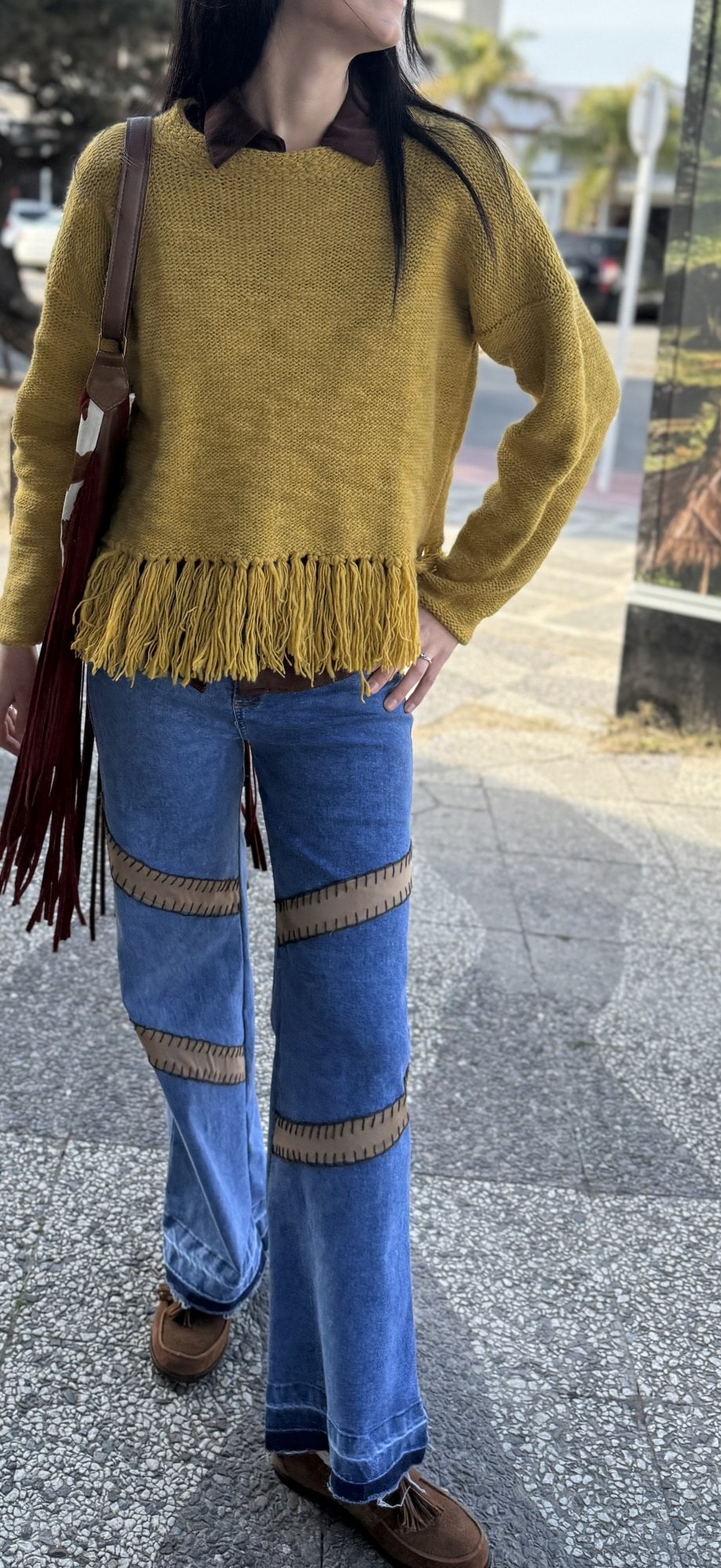 Flecos Boho sweater