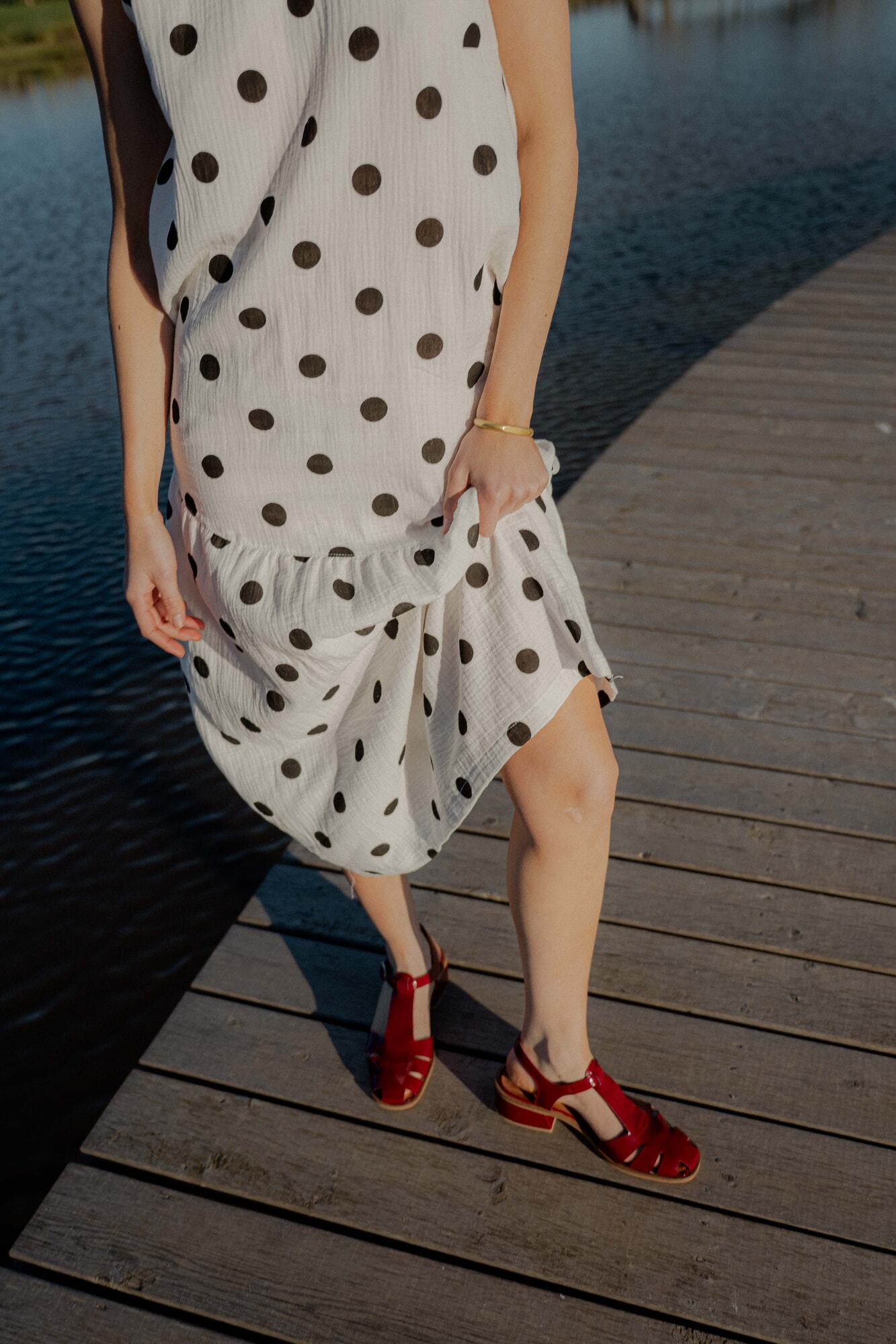 Vestido Sagres Polka Dots