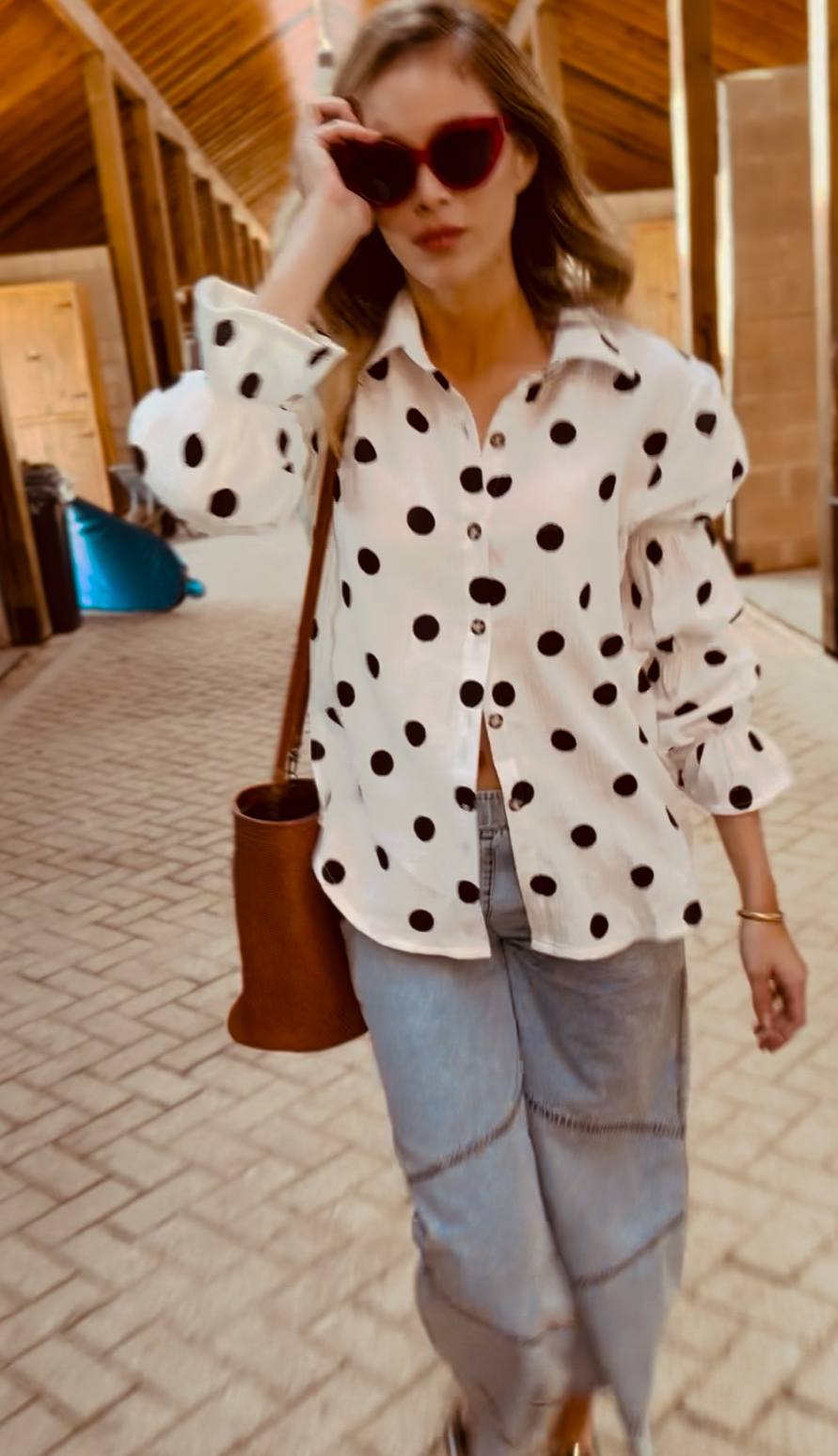 Camisa 24/7 Polka Dots