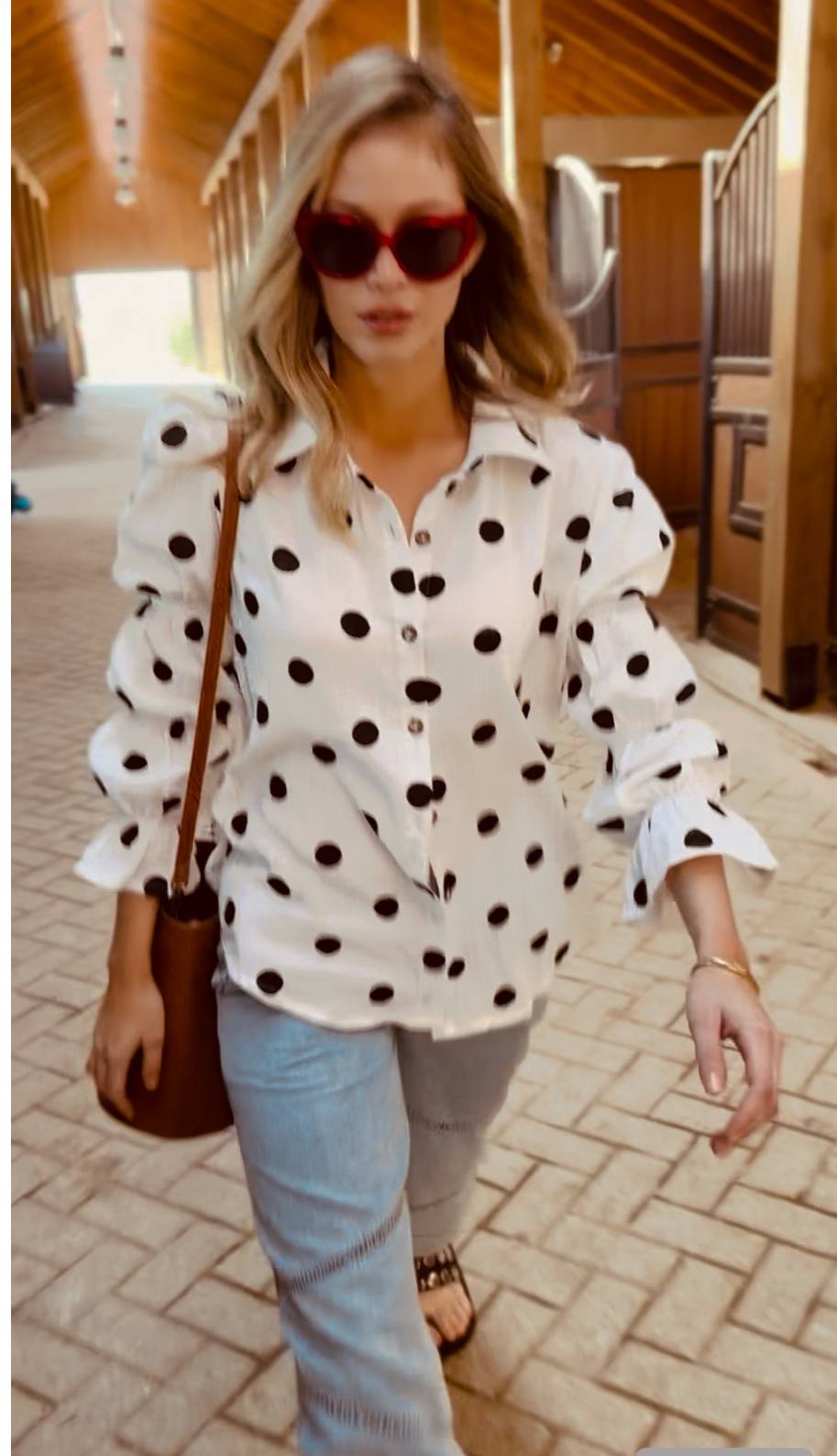 Camisa 24/7 Polka Dots