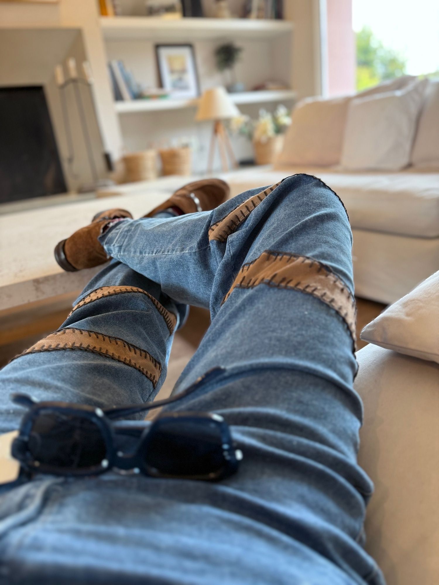 Suede Jean