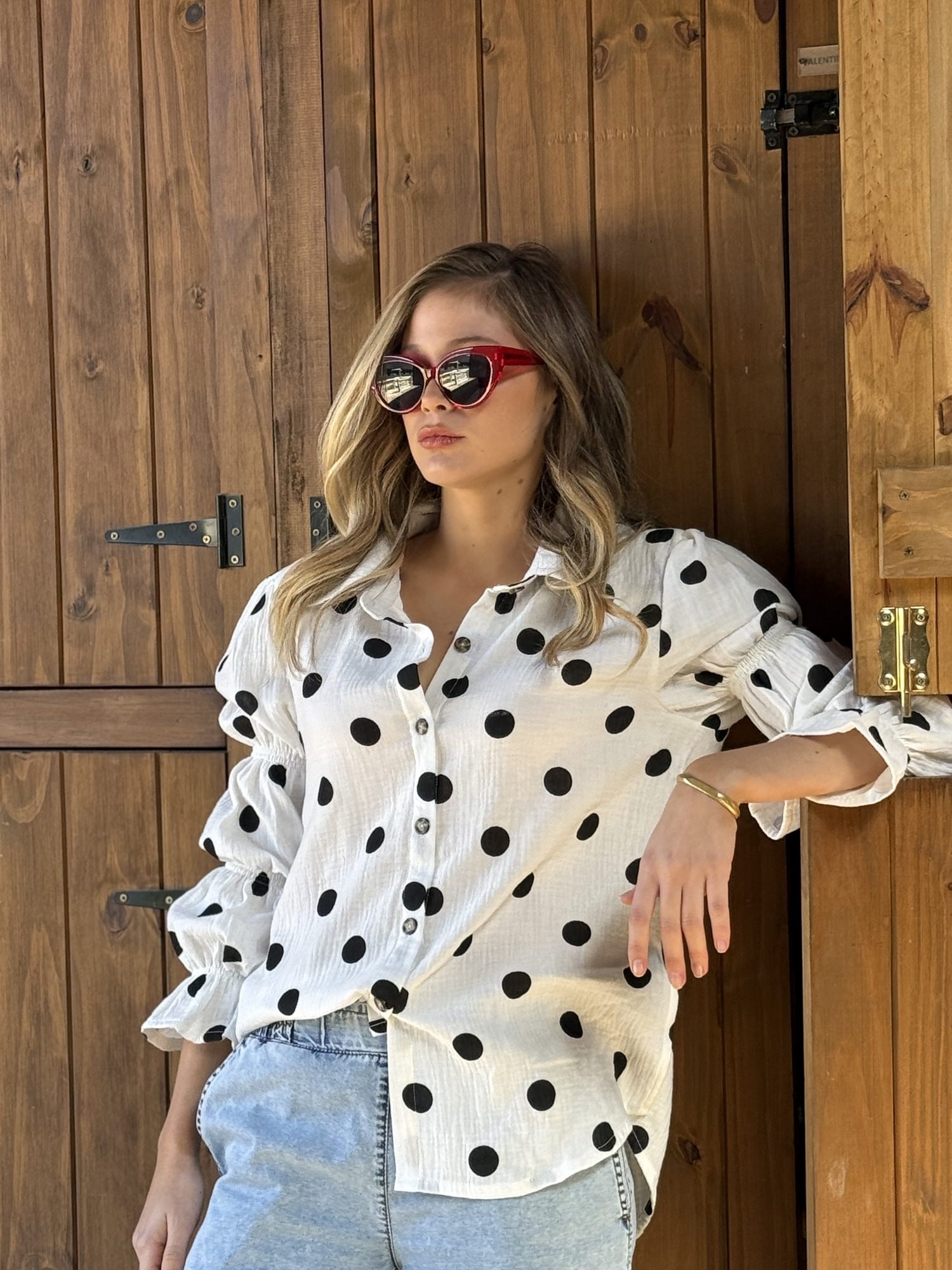 Camisa 24/7 Polka Dots