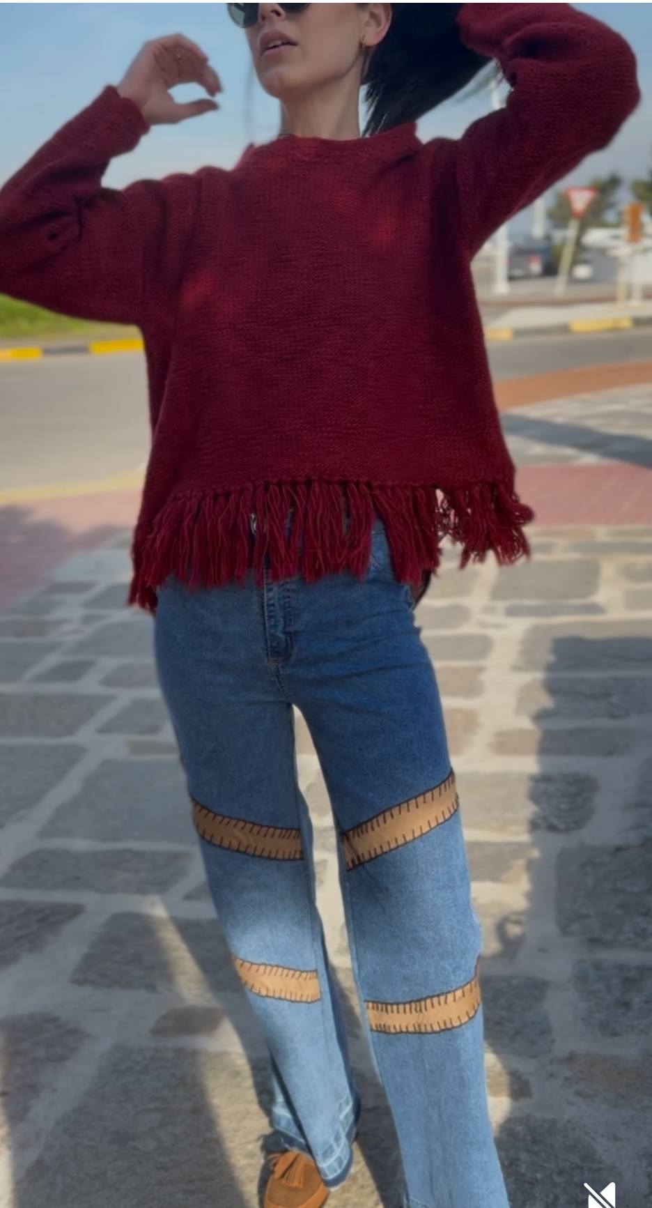 Flecos Boho sweater