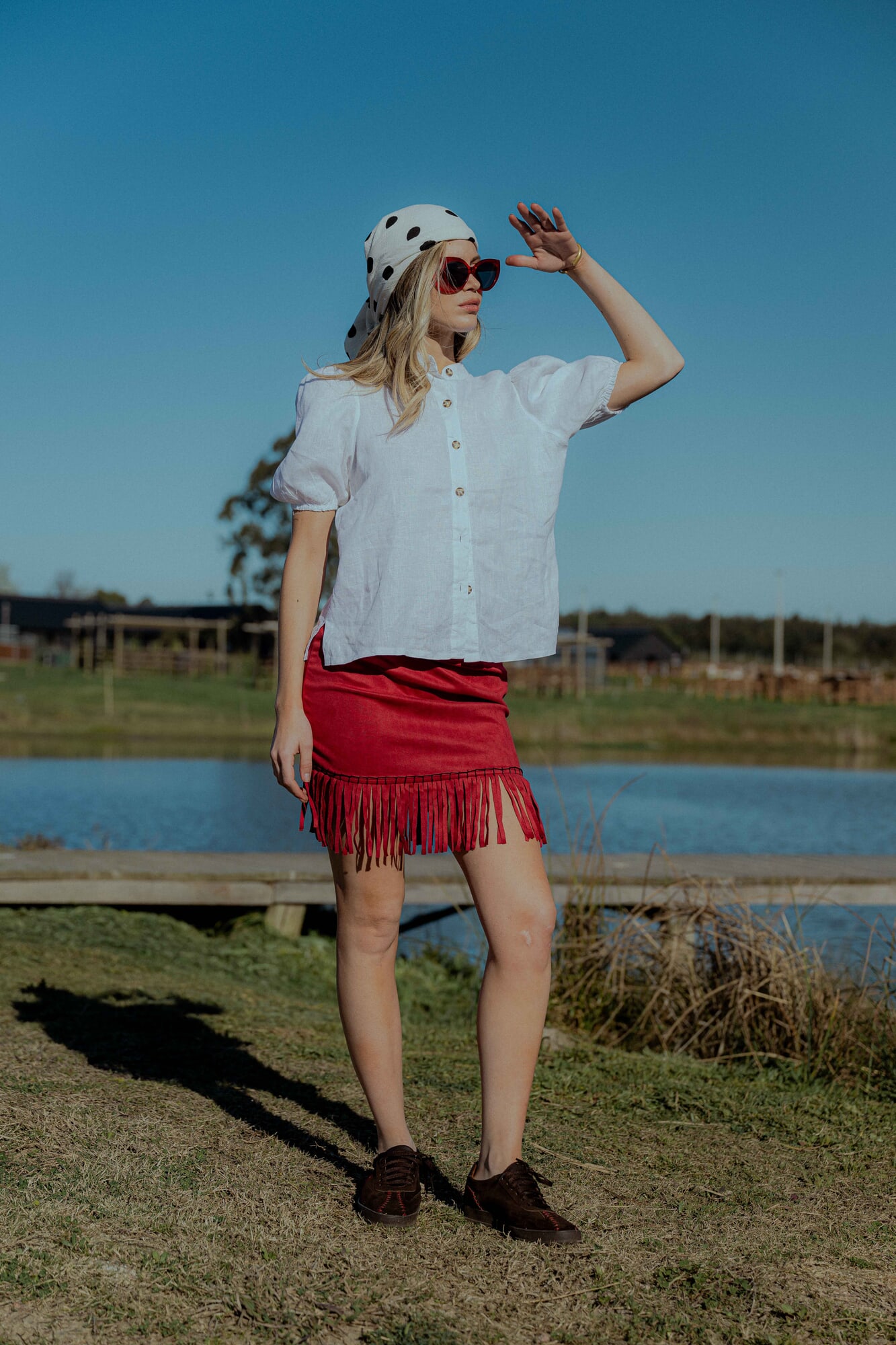 Falda suede 