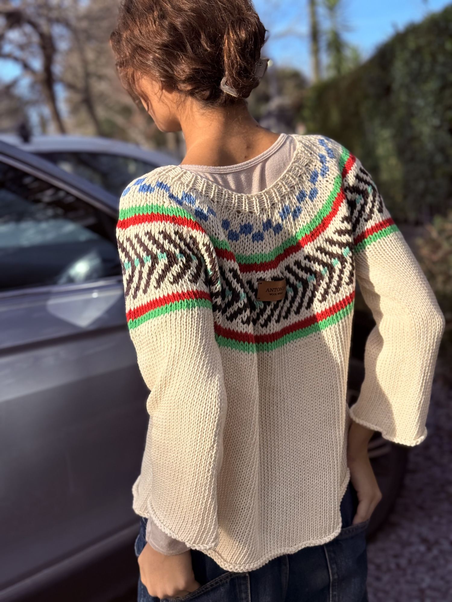 Sweater Norte en Hilo de algodón