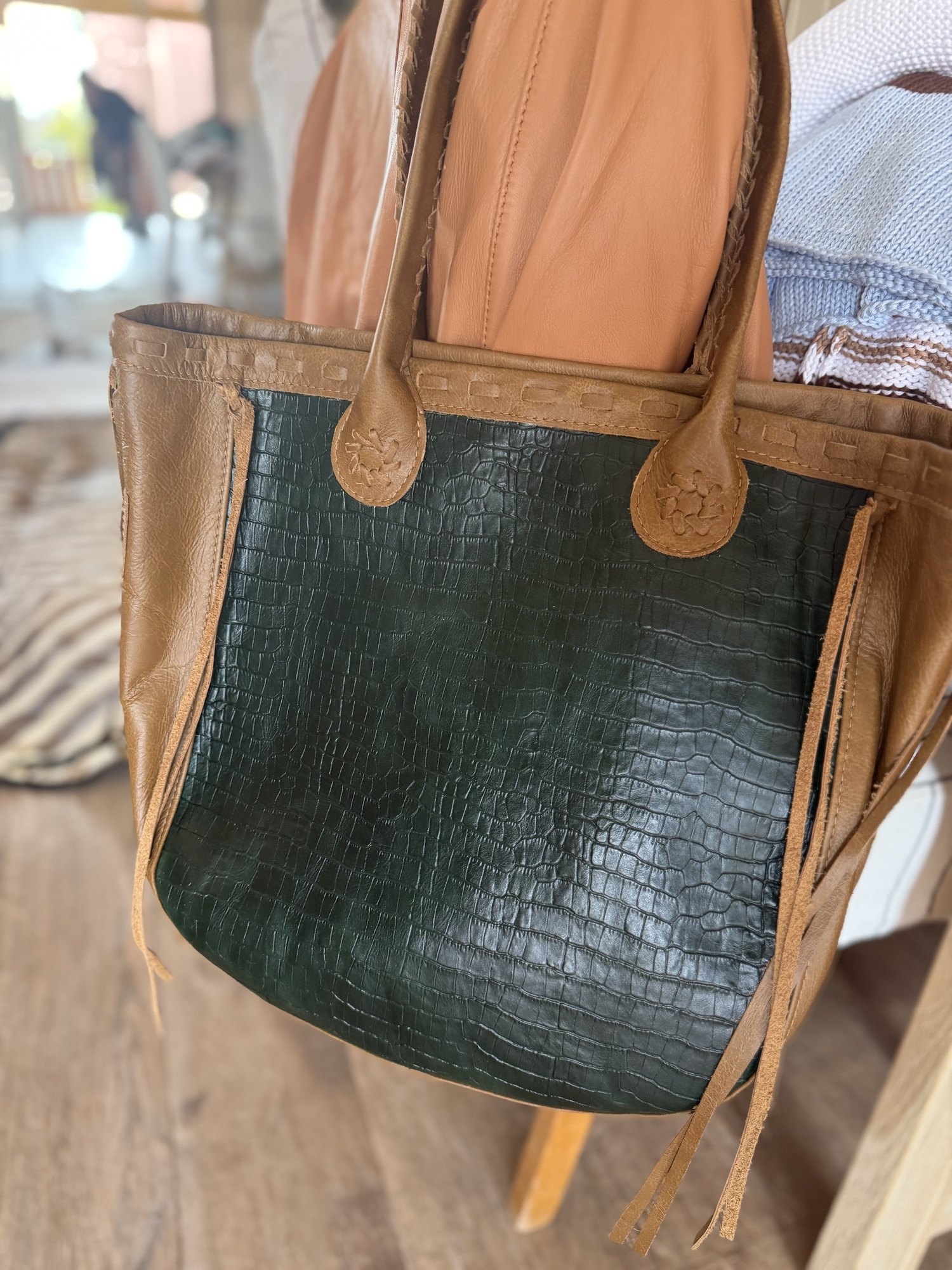 Wood stock Bag