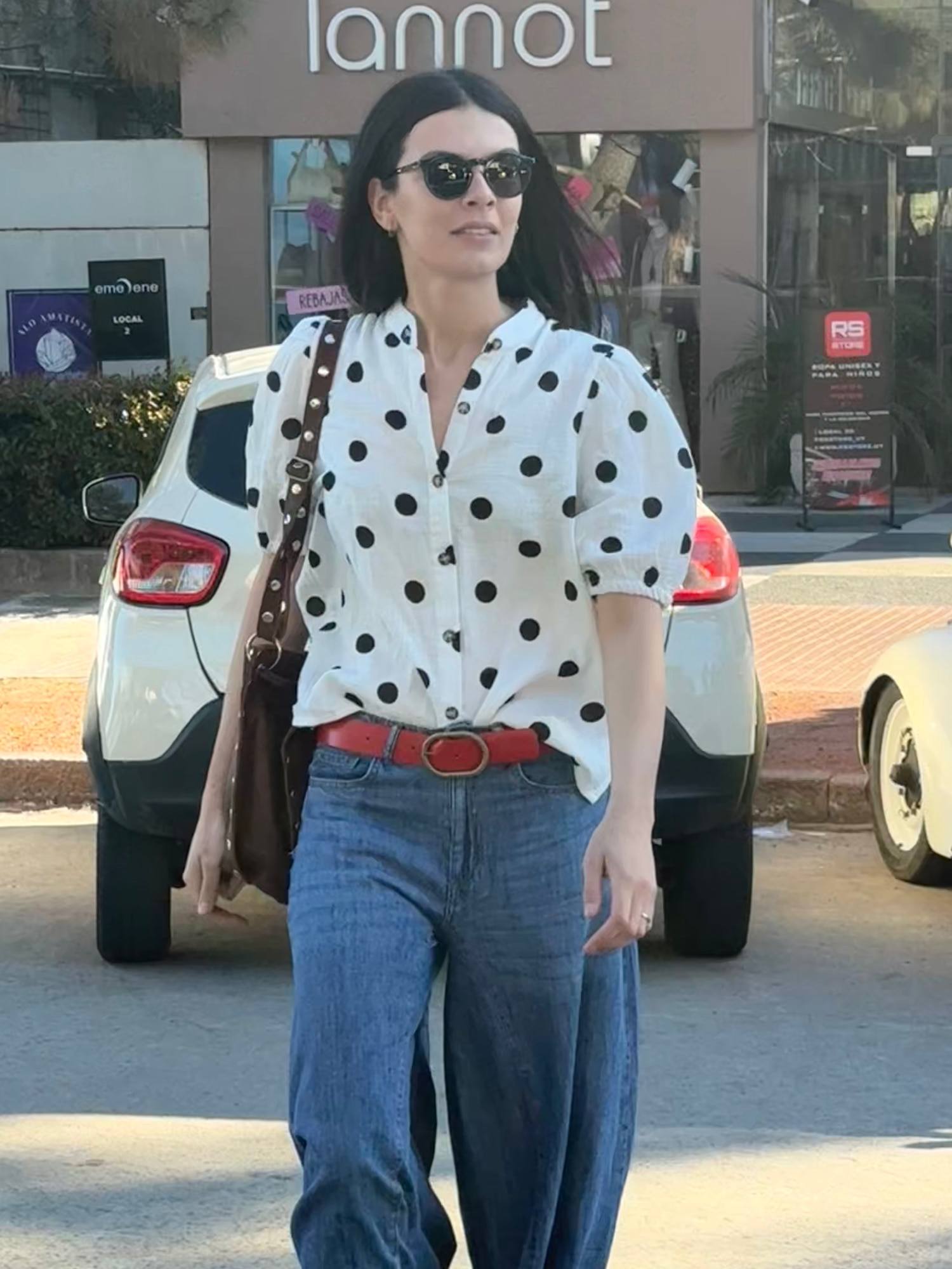 Camisa Portugal Polka Dots