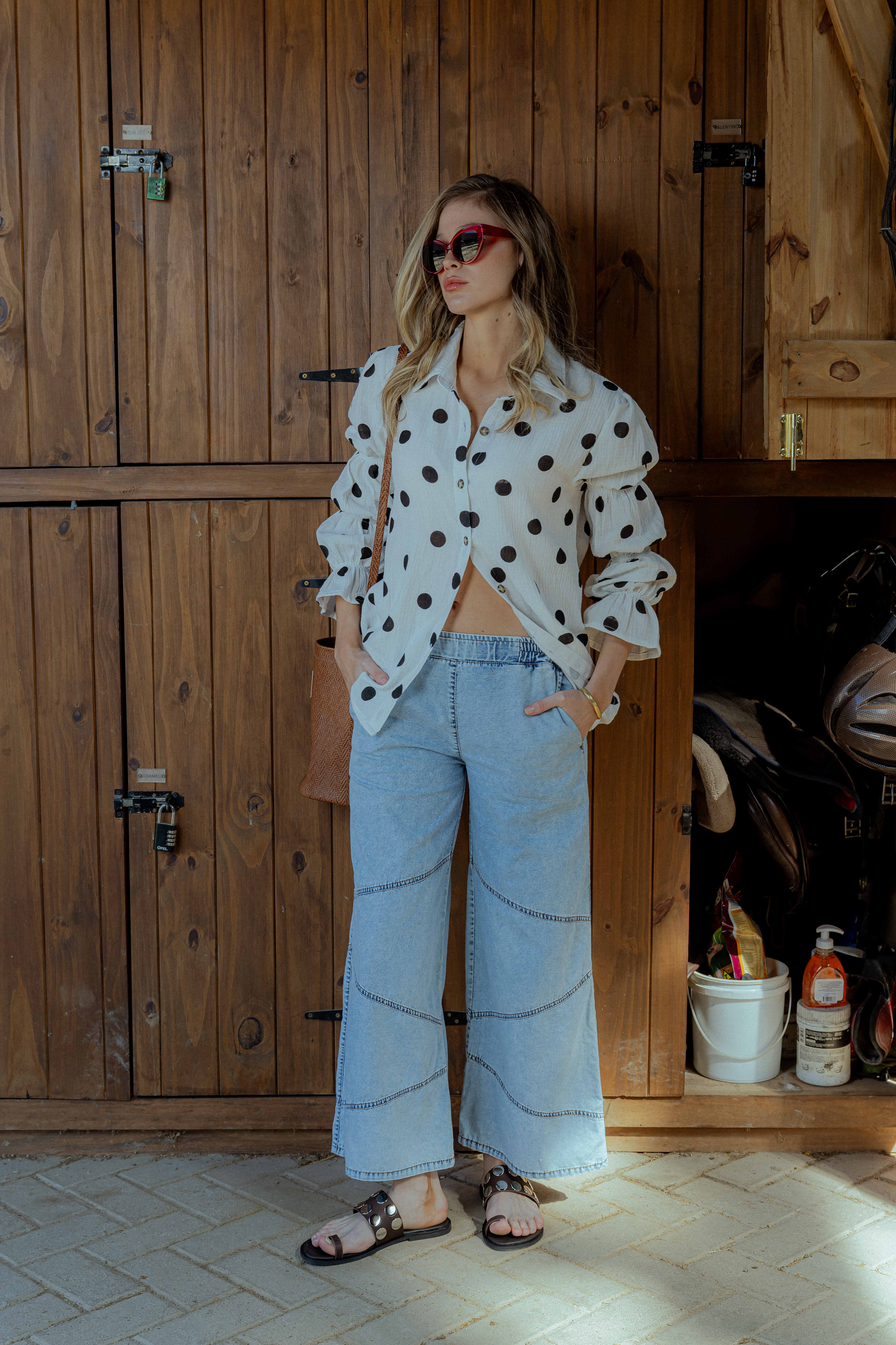Pantalon Relax Jeans