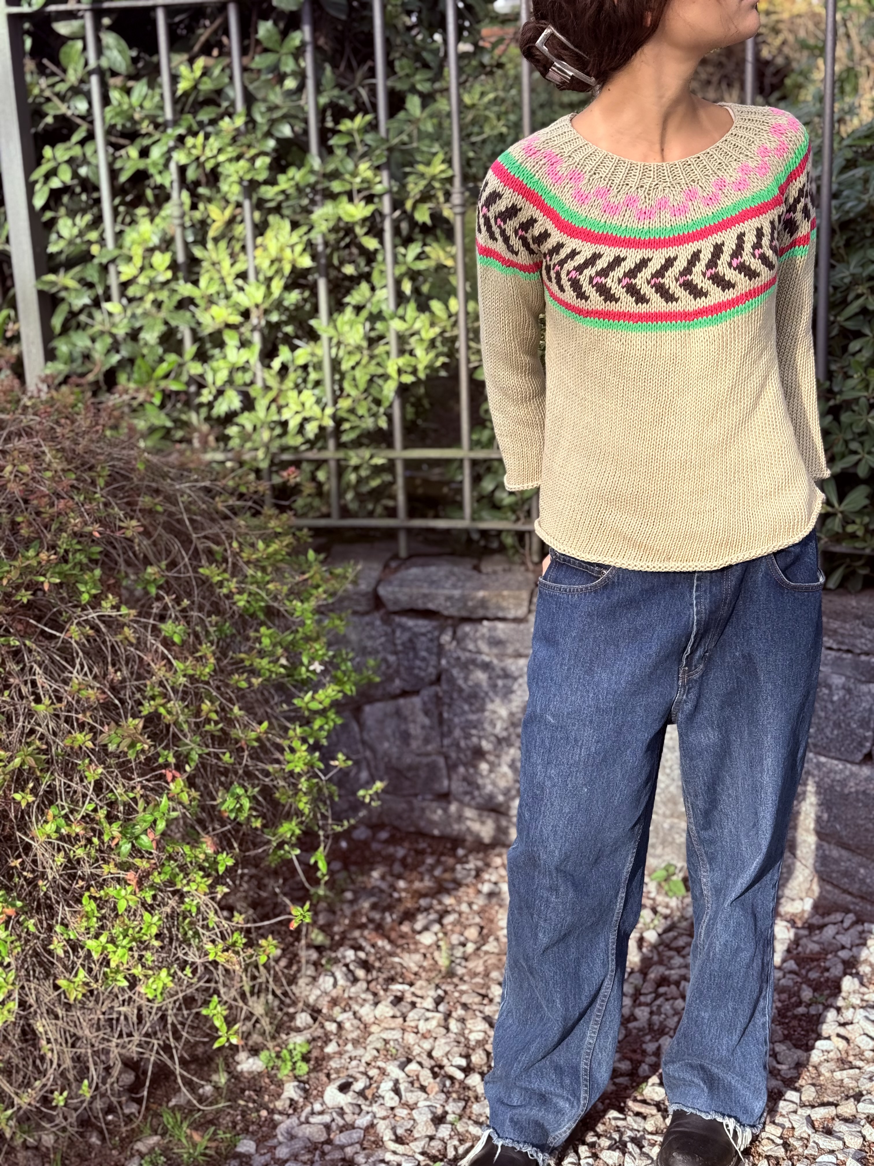 Sweater Norte en Hilo de algodón