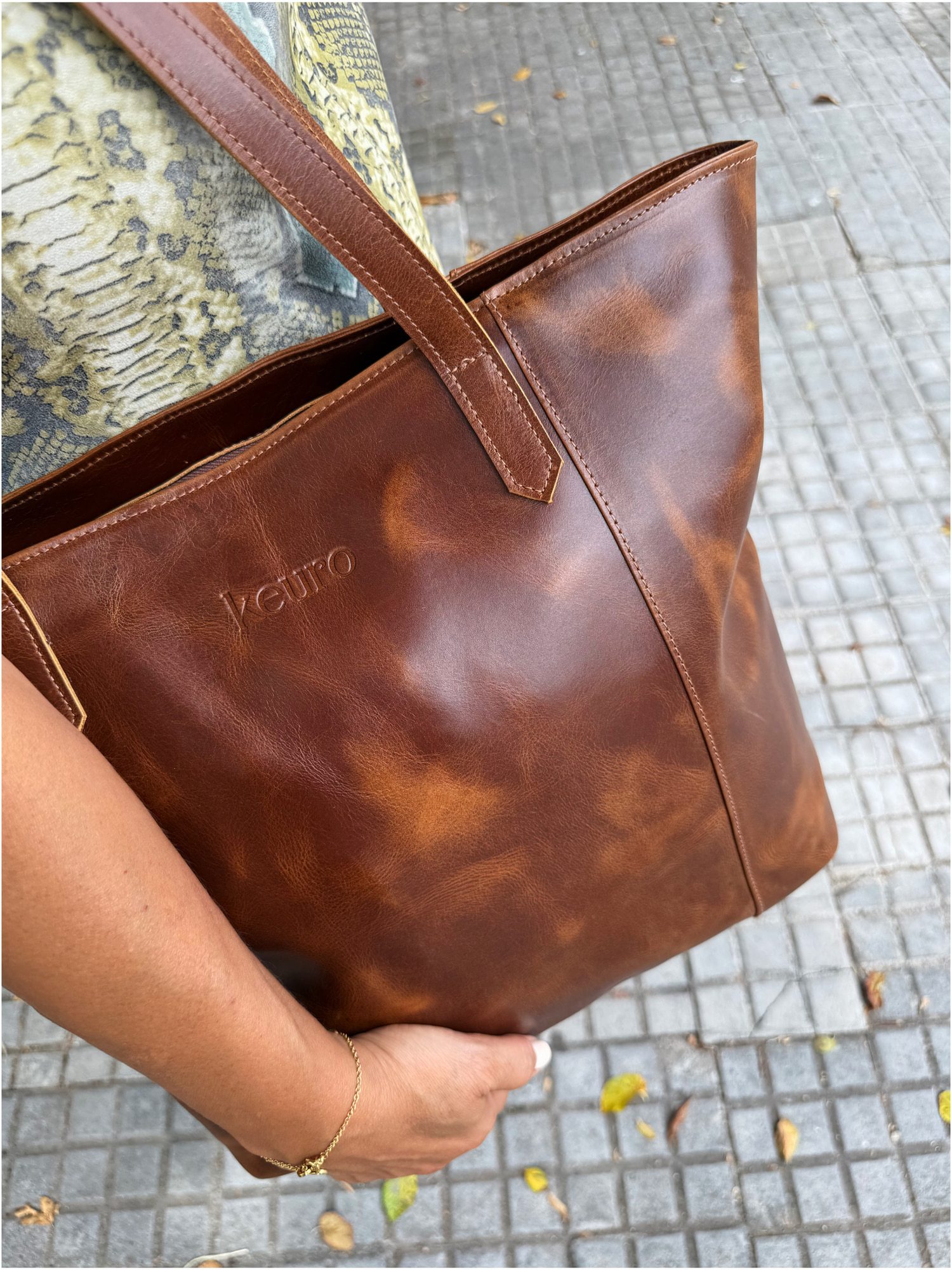 Tote Florencia con cierre