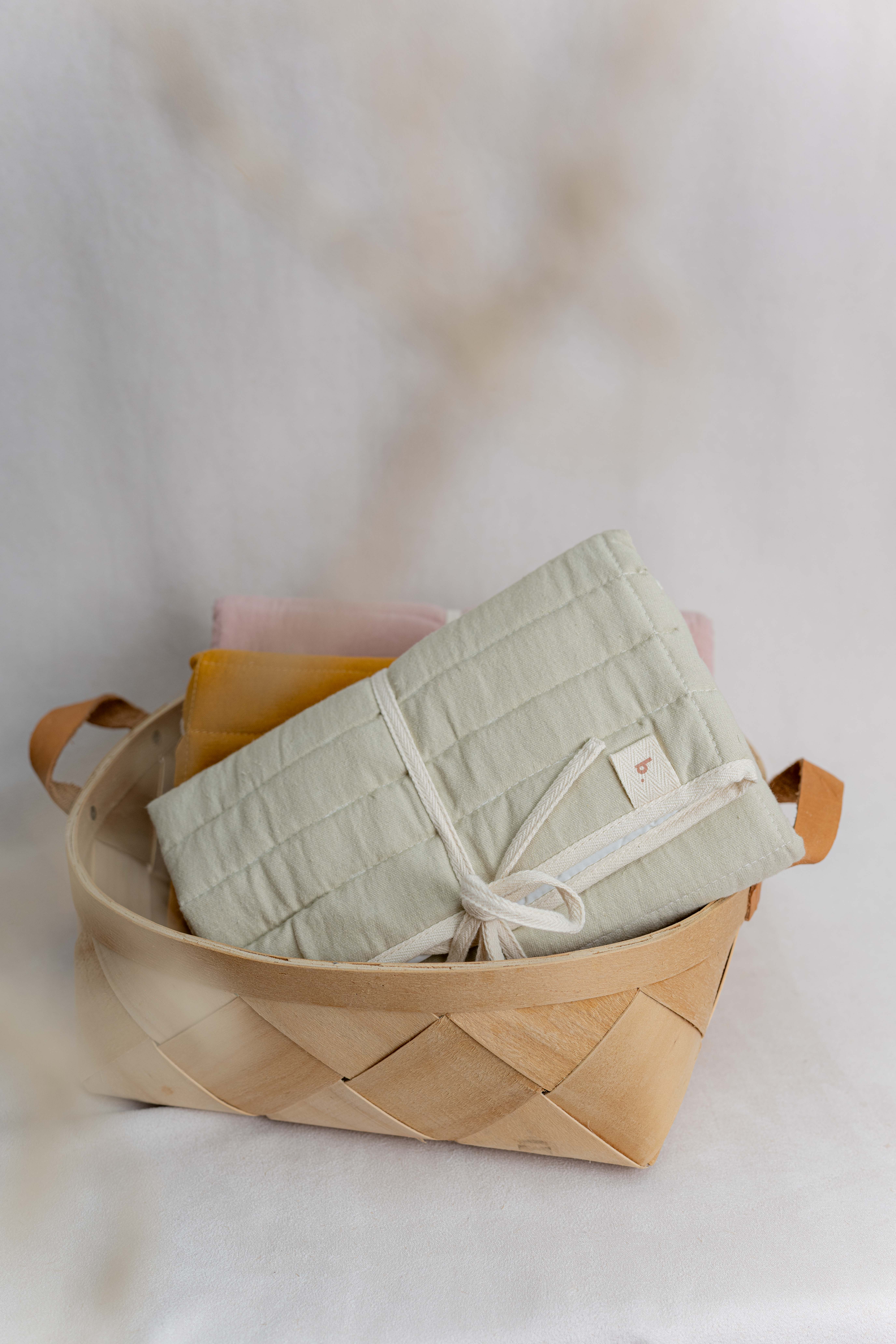 Cambiador de viaje capitoneado