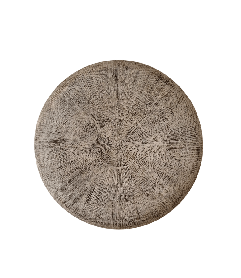ARTE TRIBAL CIRCULAR BLANCO