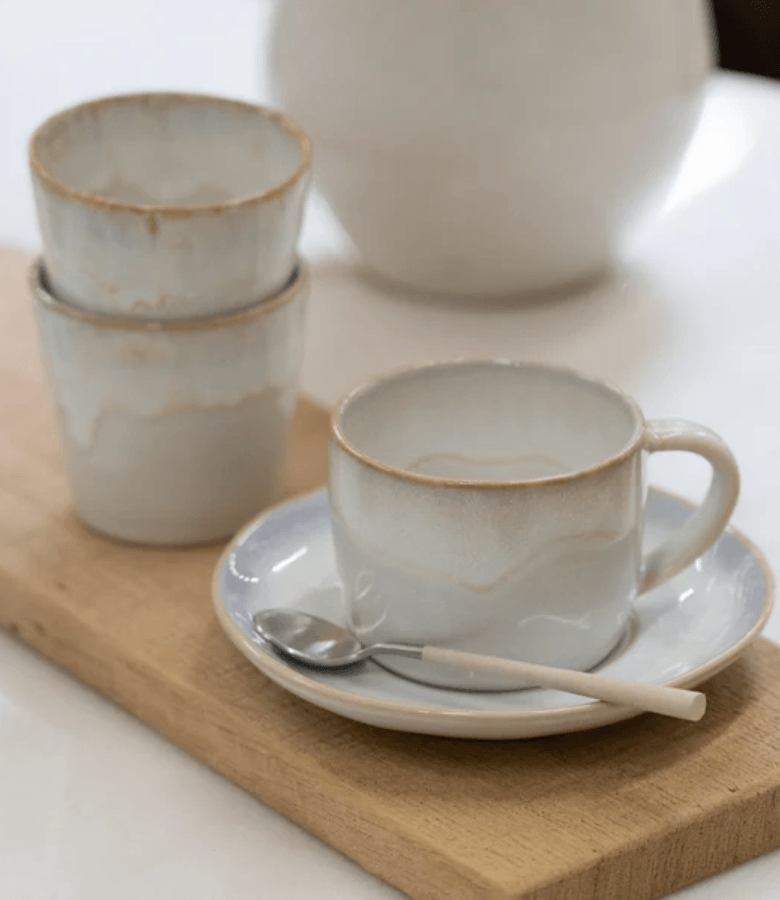 BRISA SAL TAZA DE TE C/PLATO  0,07 L