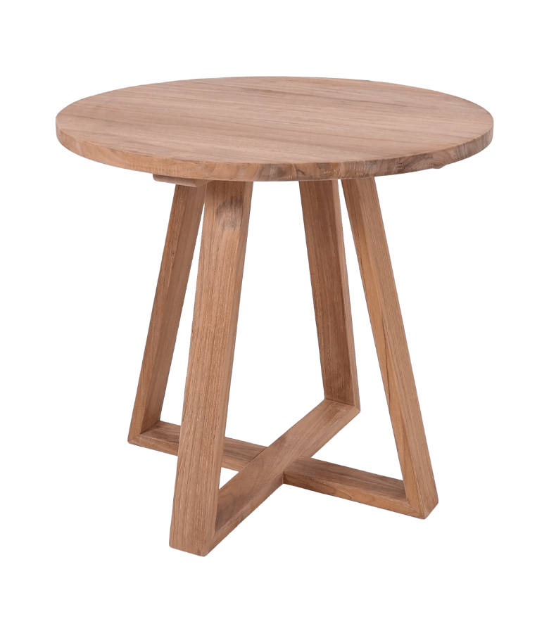 MESA COMEDOR LIDIA REDONDA TEKA NAT