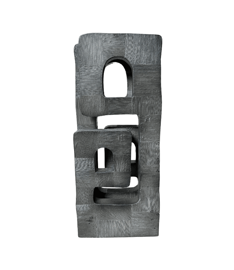 ESCULTURA ARTE OLSEN NEGRO