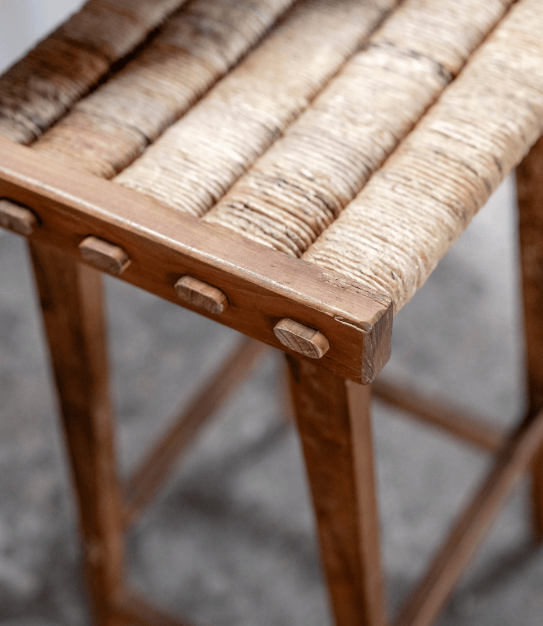 BANCO ALTO TOGO 45X36XH65 NATURAL