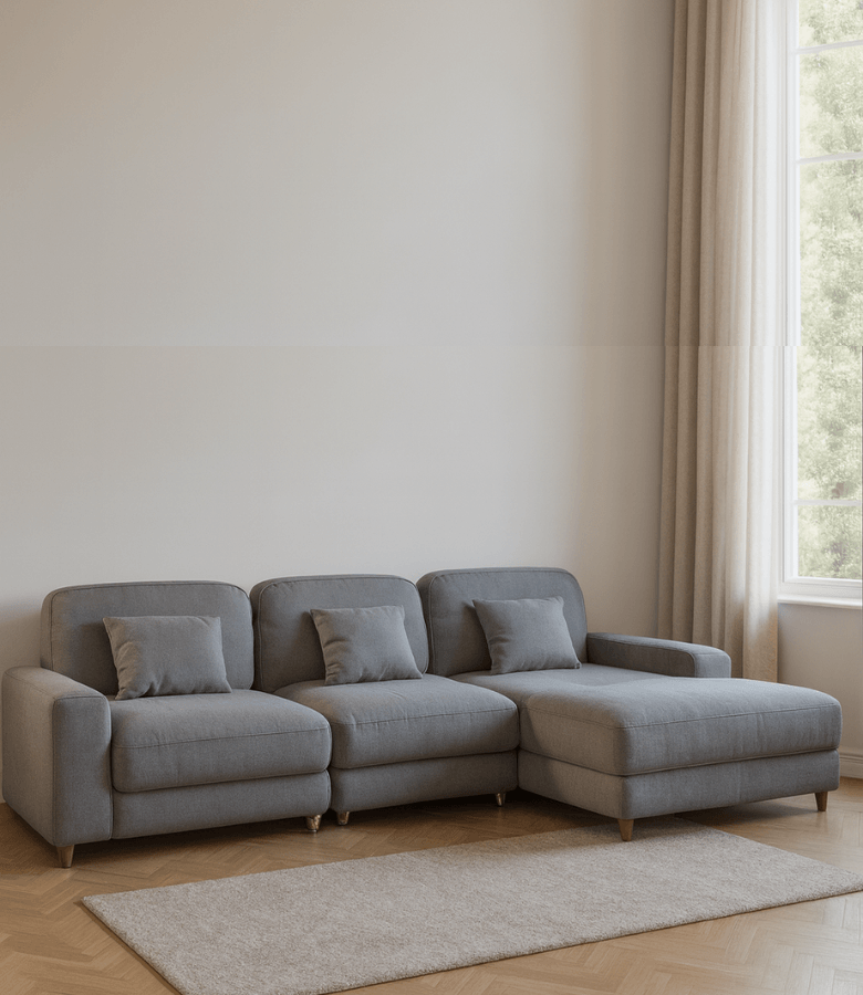 SOFÁ CONCEPTO CON CHAISE 360 ACQUA CLEAN
