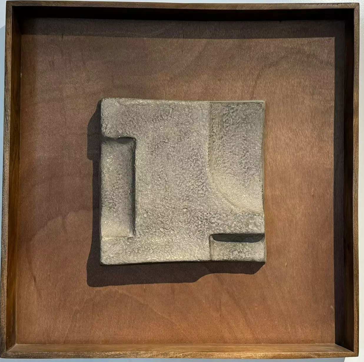 CUADRO ARTERIORS CUADRADO MADERA 69X68