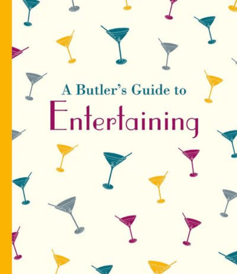 LIBRO A BUTLER´S GUIDE TO ENTERTAINING