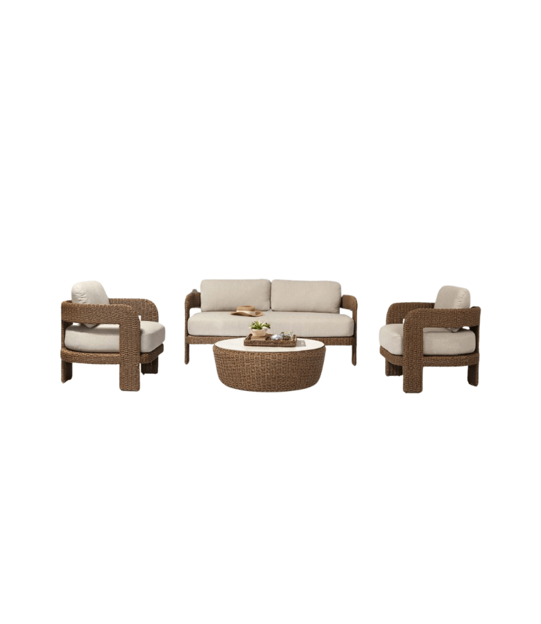 CONJUNTO MAE EXTERIOR BEIGE MADERA NATURAL