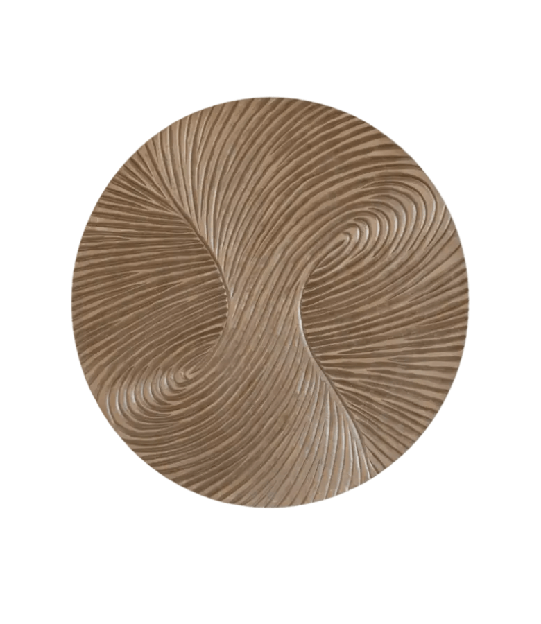 ARTE TRIBAL CIRCULAR DORADO