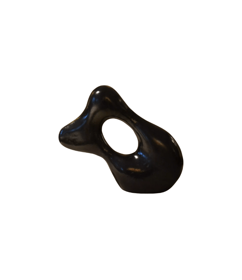ESCULTURA ARTERIORS PEZ COBRE NEGRO 47X35CM