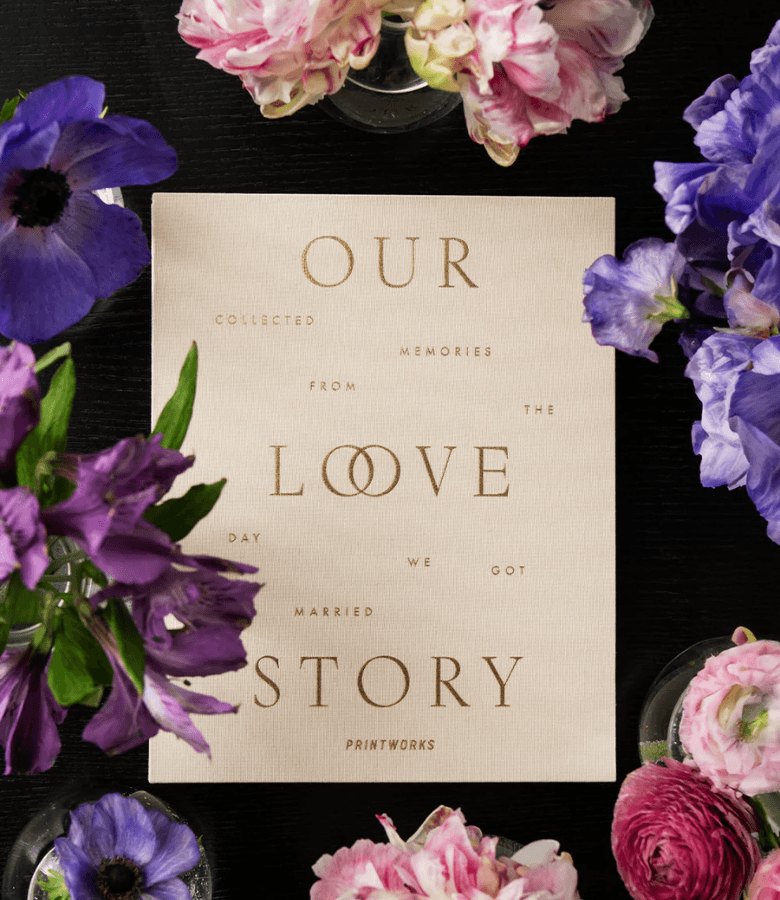 ALBUM FOTOS OUR LOVE STORY WEDDING JOURNAL