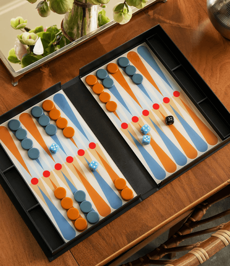 ART OF BACKGAMMON ANTHACITE PRINTWORKS