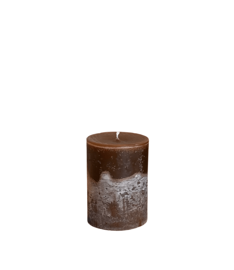 VELA MINI SUPER DEKOCANDLE COGNAC