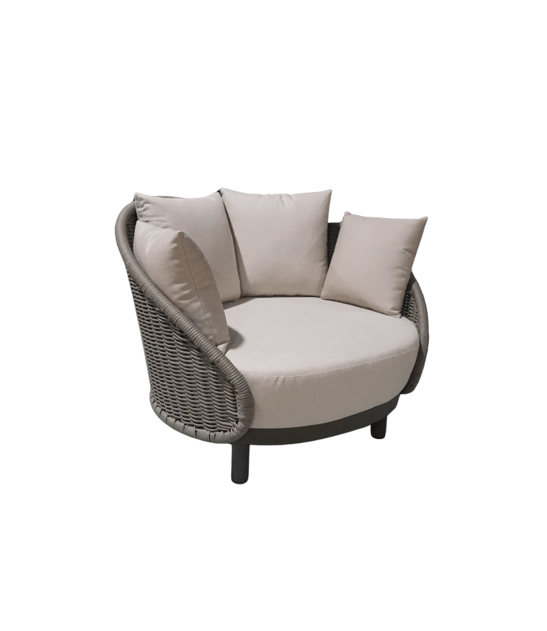 BUTACA MENORCA INDIVIDUAL OUTDOOR CON ALMOHADON