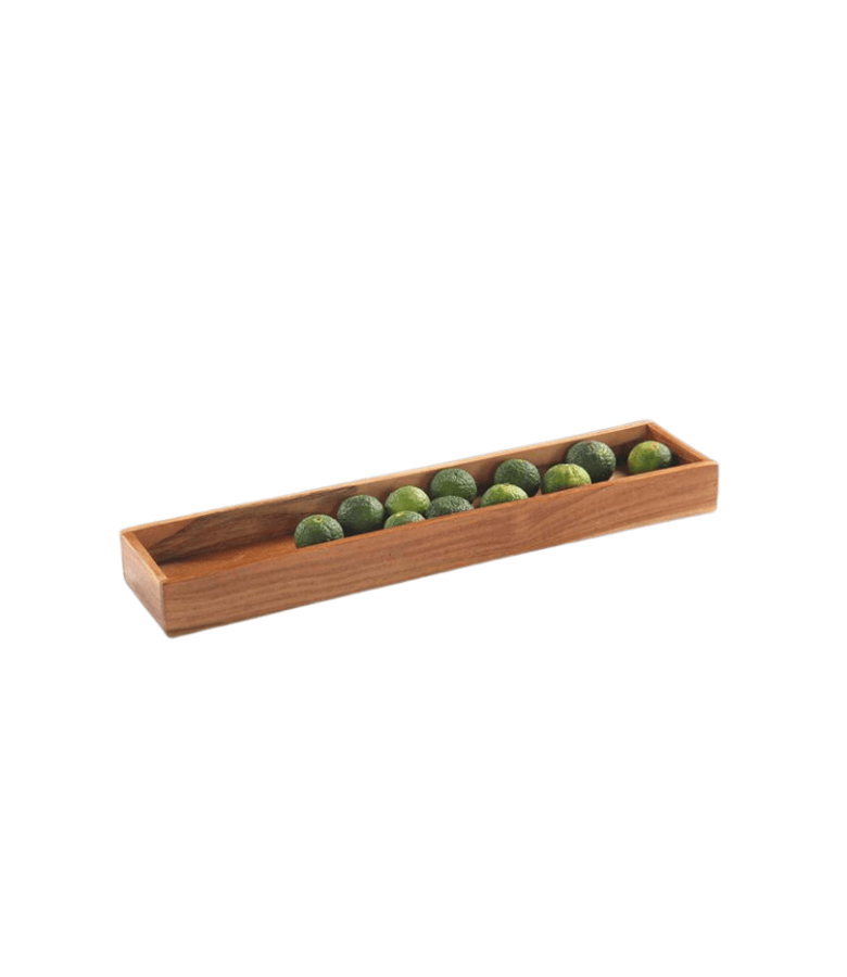BOWL CAJA DE TEKA 30 X 7 X 3H  CM