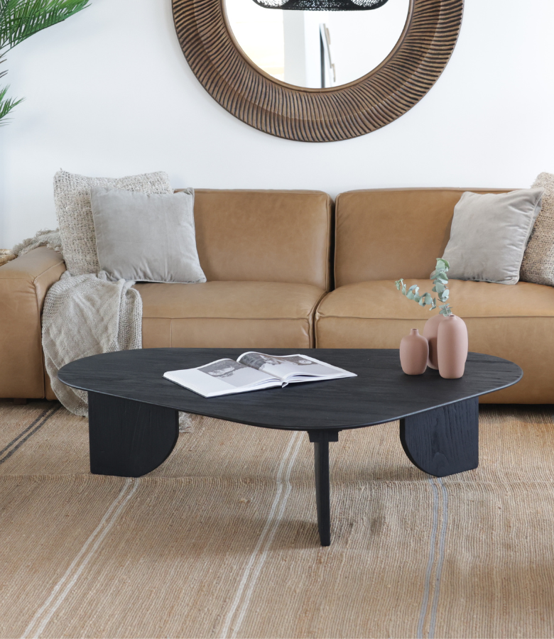 MESA DE LIVING MARRUECOS NEGRA