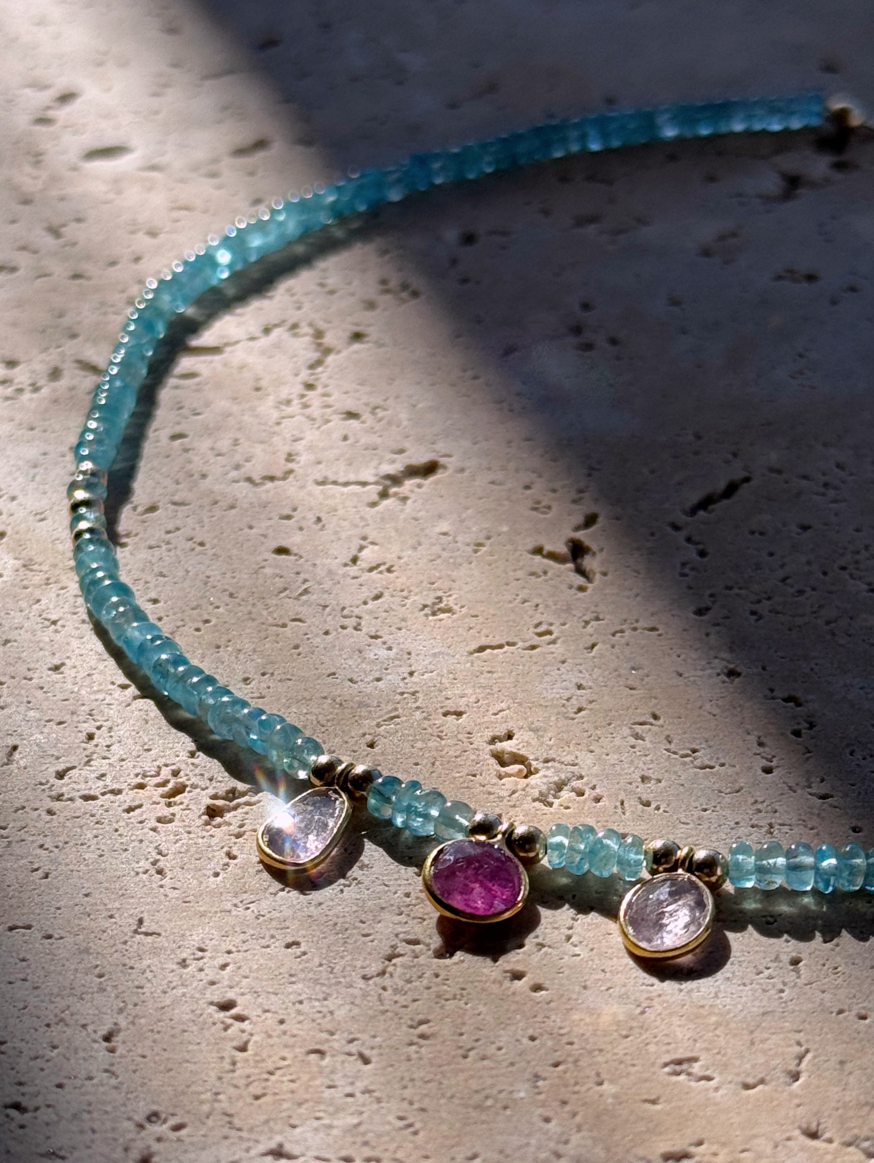 Gargantilla Aqua
