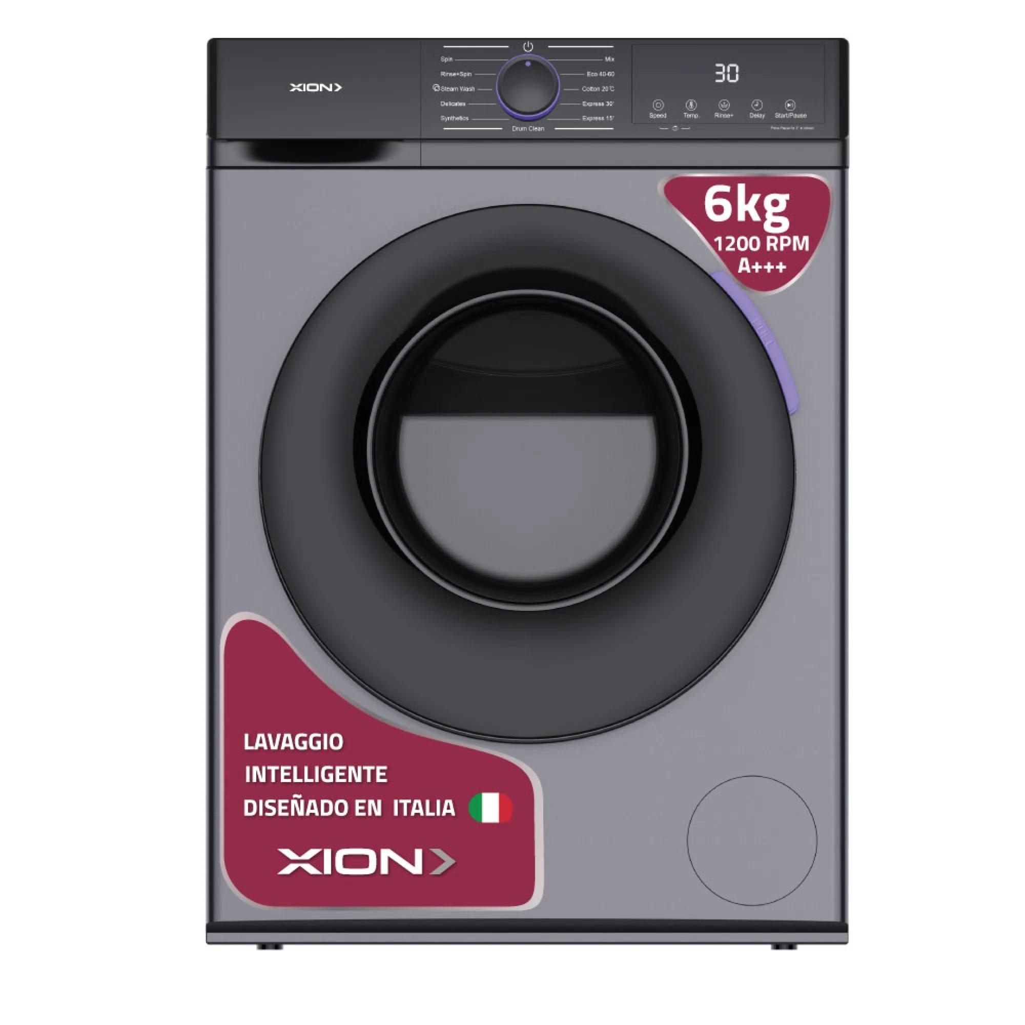 Lavarropas Xion 6 Kg inverter