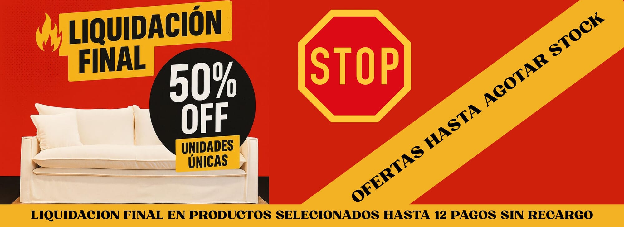 ULTIMAS UNIDADES AL 50% OFF