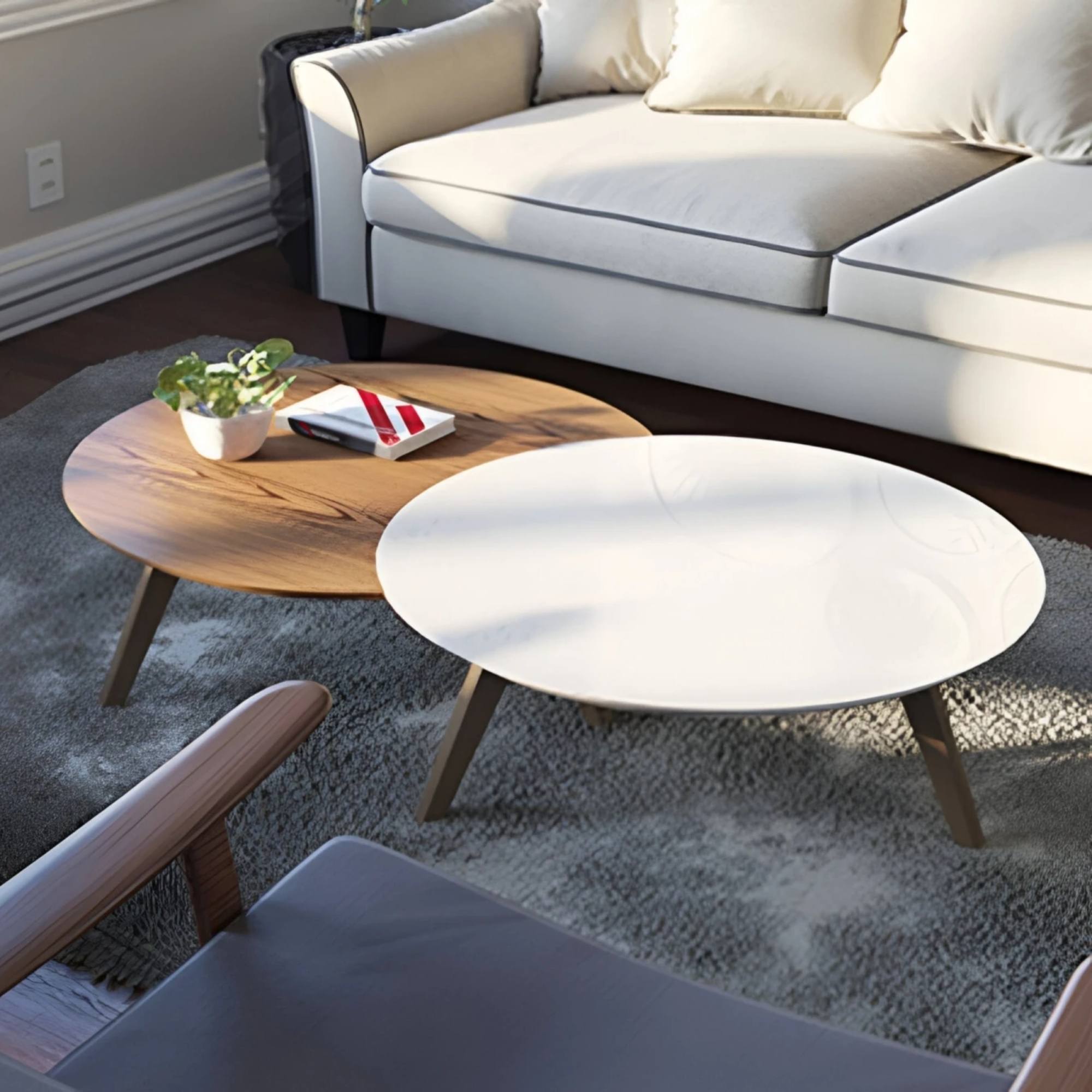 Mesa de centro classic - Luna - Conjunto - Línea Manhattan