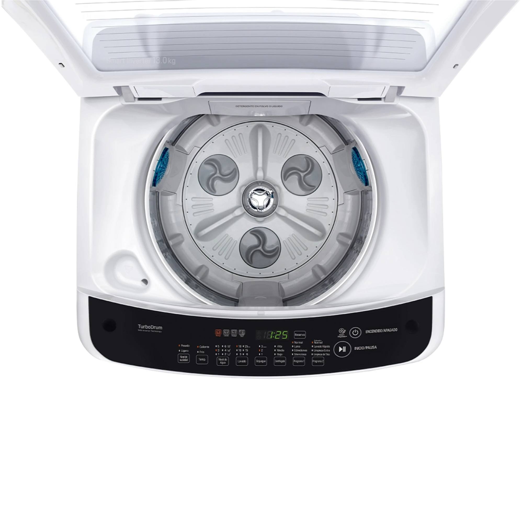 Lavarropas LG carga superior