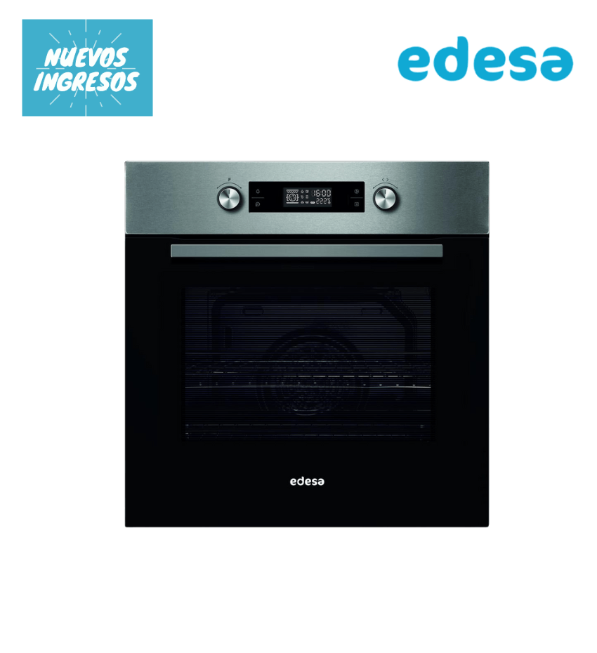 Horno de empotrar Edesa  Multifuncion  Pirolitico  70 LT 4 CRISTALES