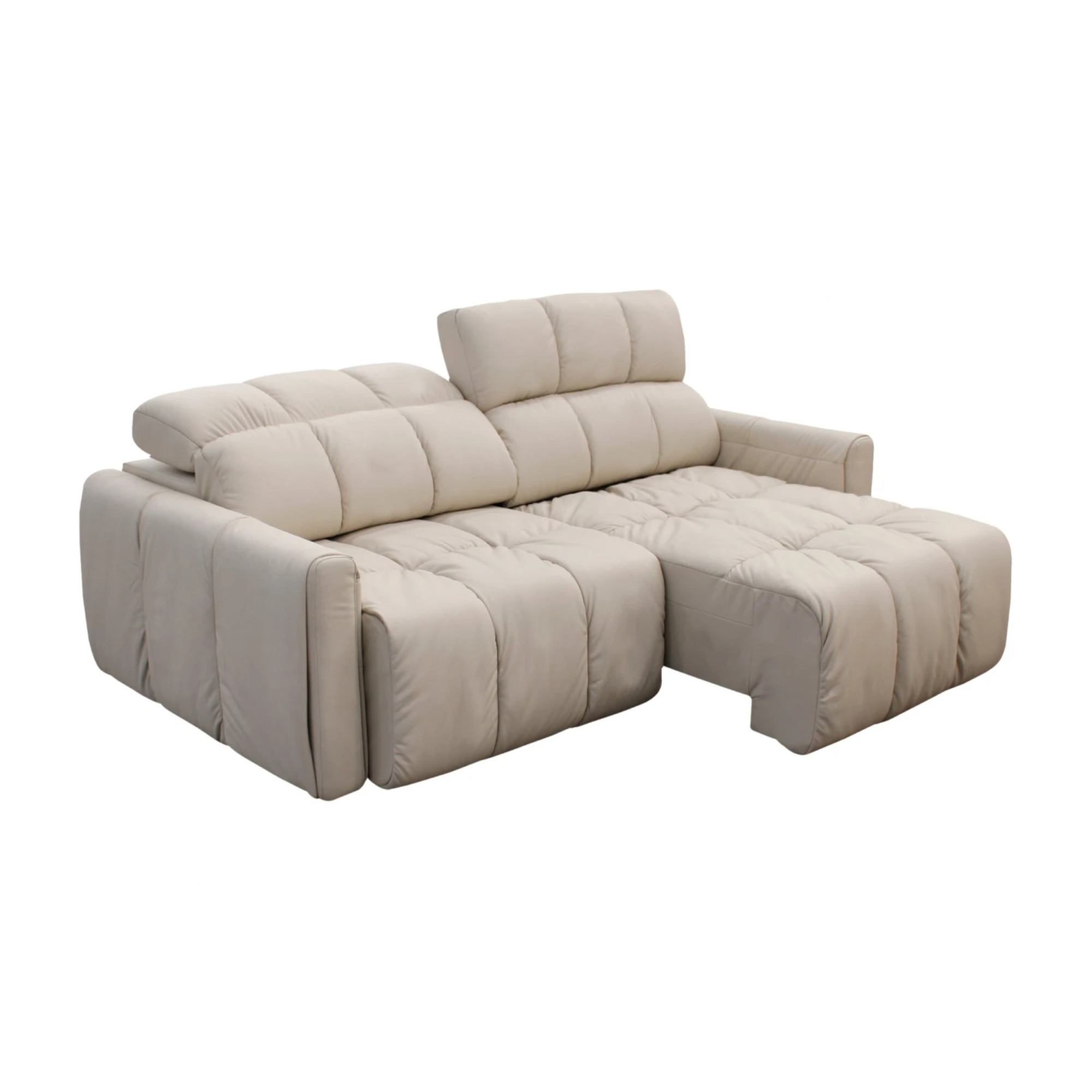 Sillón de cuero 3 cuerpos Masom