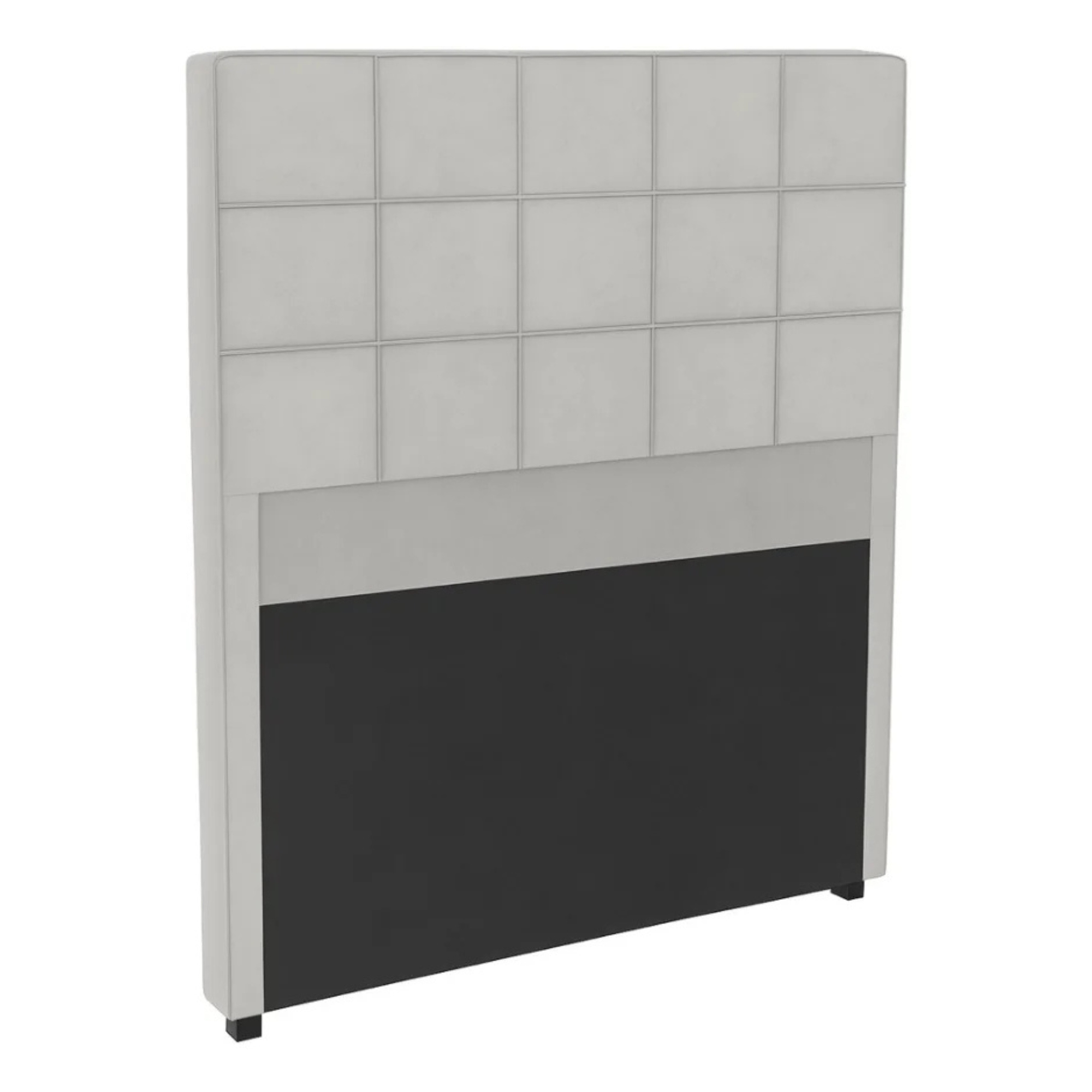 Respaldo 2 plazas diseño costuras invertidas