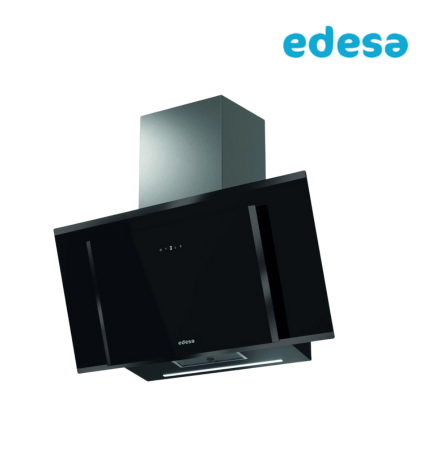 Campana vertical Edesa cristal negro