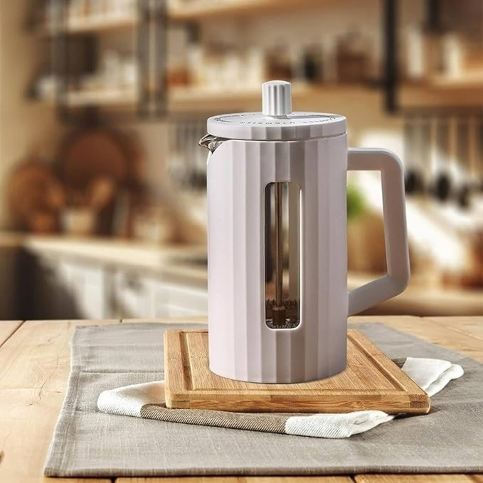 Cafetera tipo francesa 350 ml blaco SELECTA