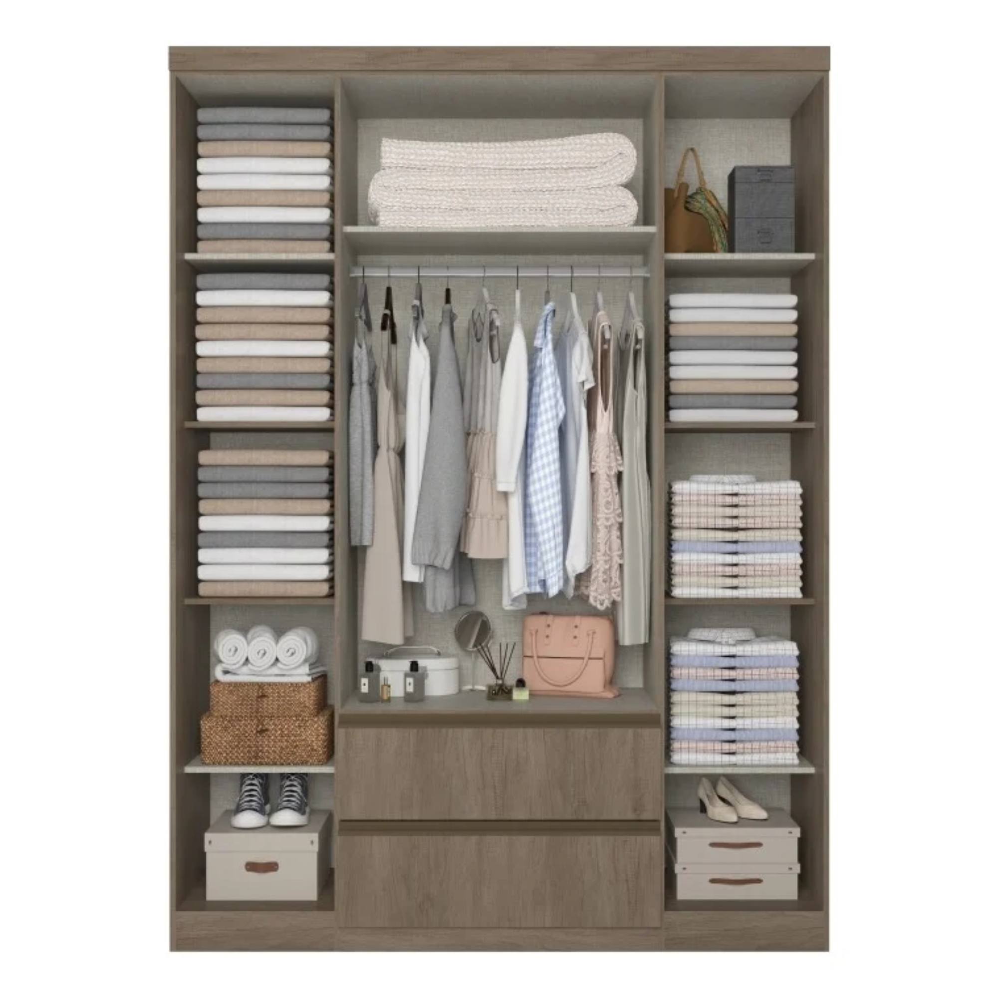 Ropero Nobre 4 Puertas 100% MDF